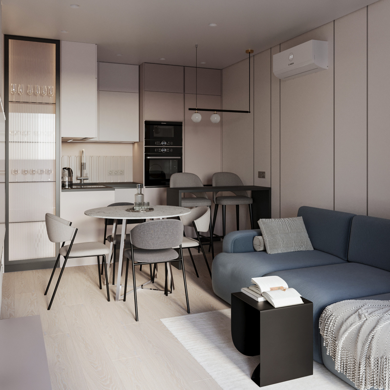 Кухня-гостиная