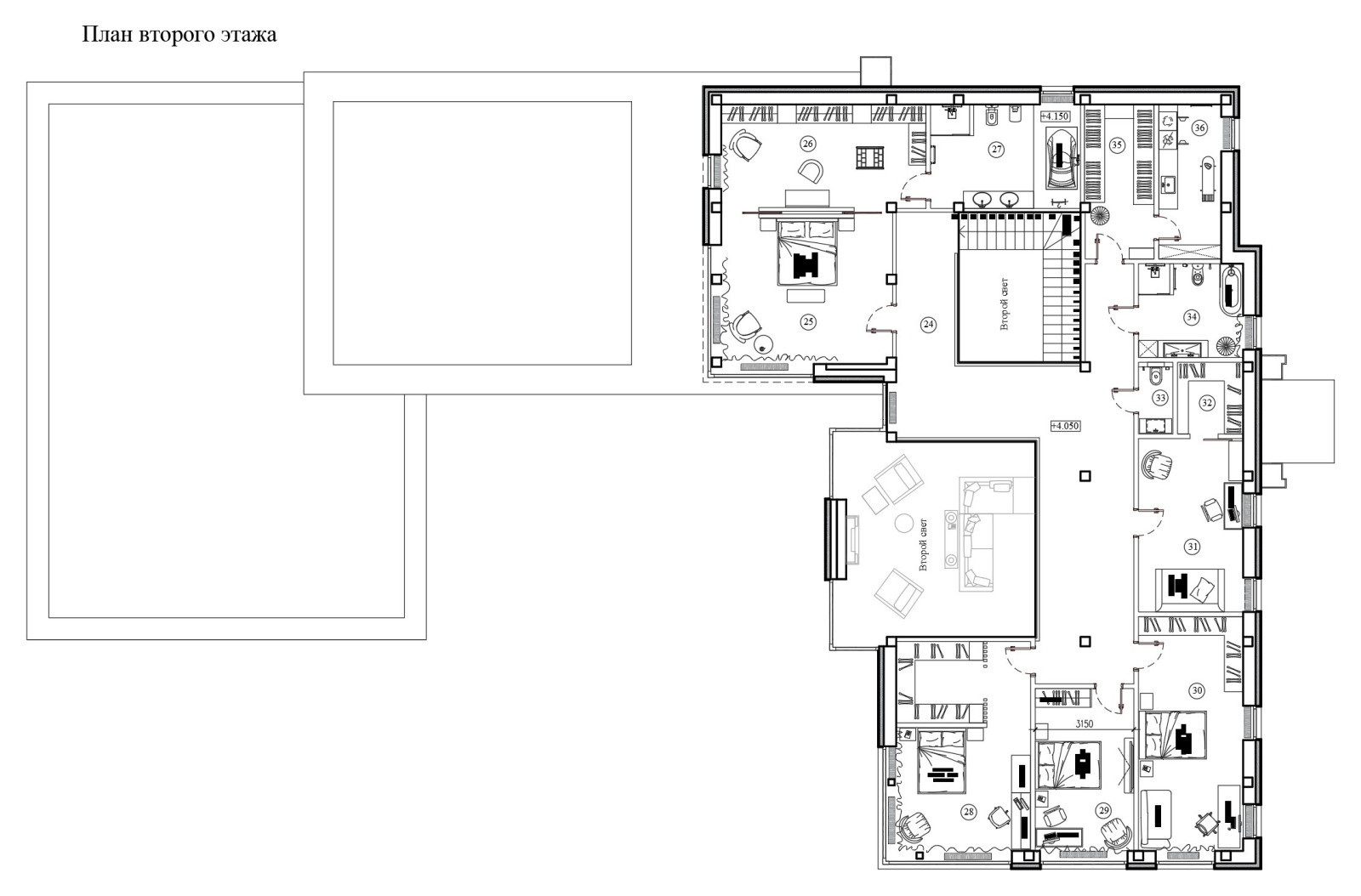 Архитектурная концепция "Дом в современном стиле"