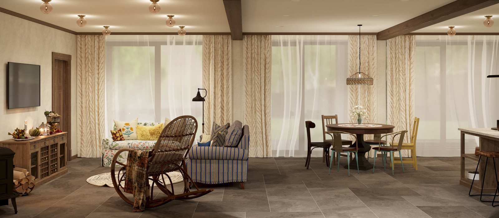 Интерьер Дома отдыха