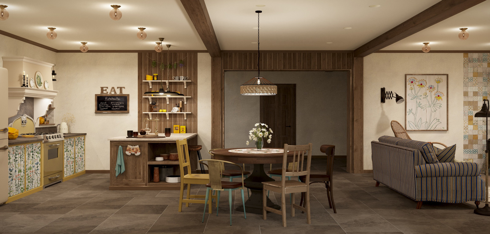 Интерьер Дома отдыха