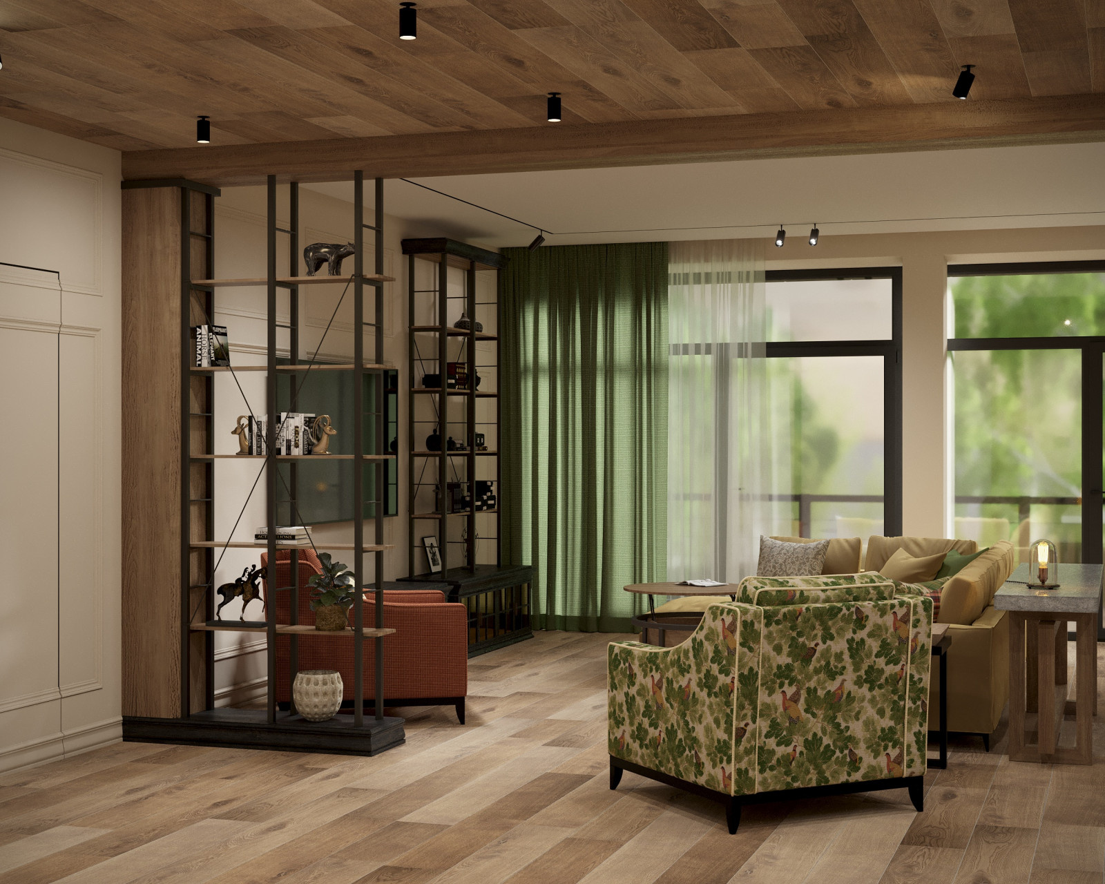 Обложка проекта: Интертер загородного дома