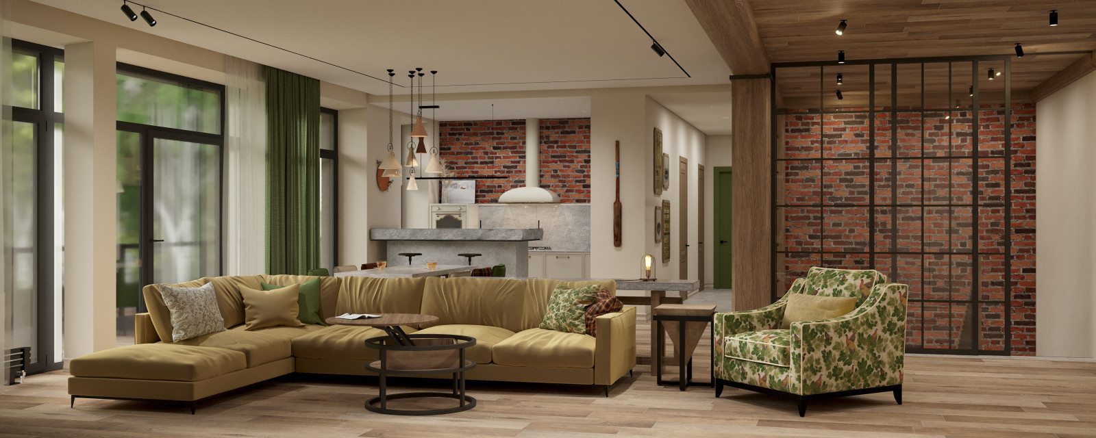 Интертер загородного дома