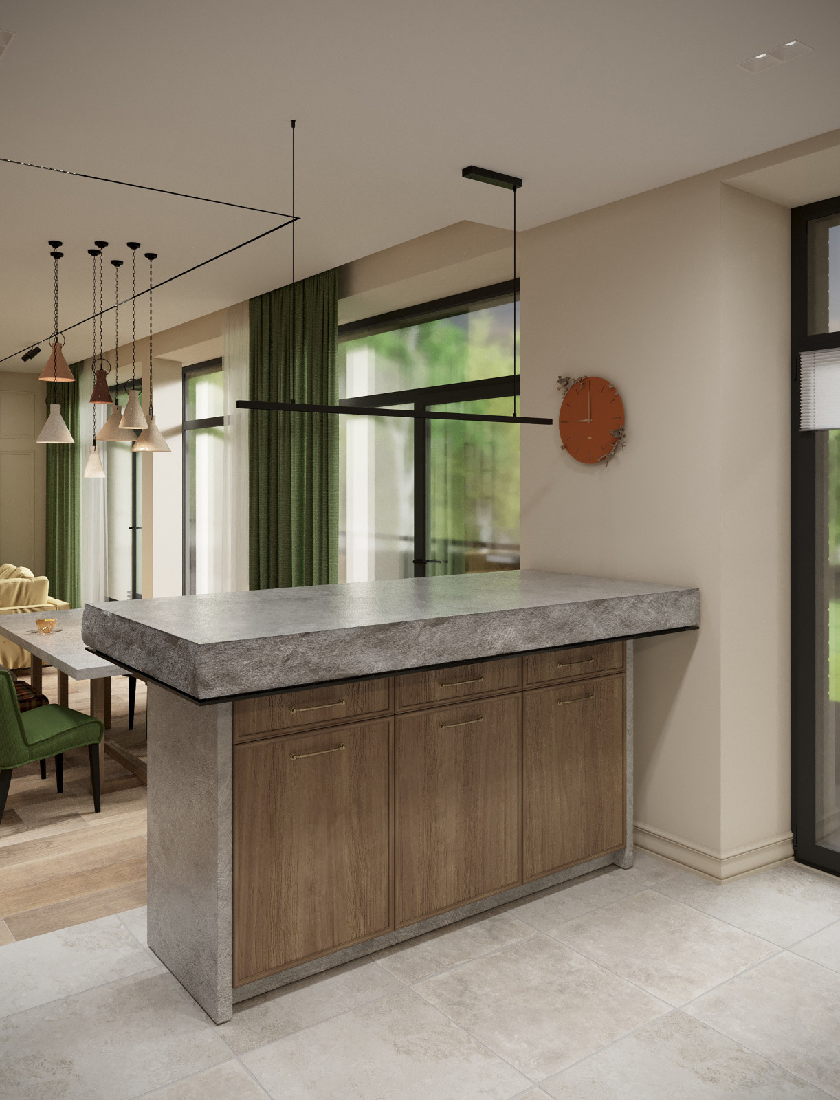 Интертер загородного дома