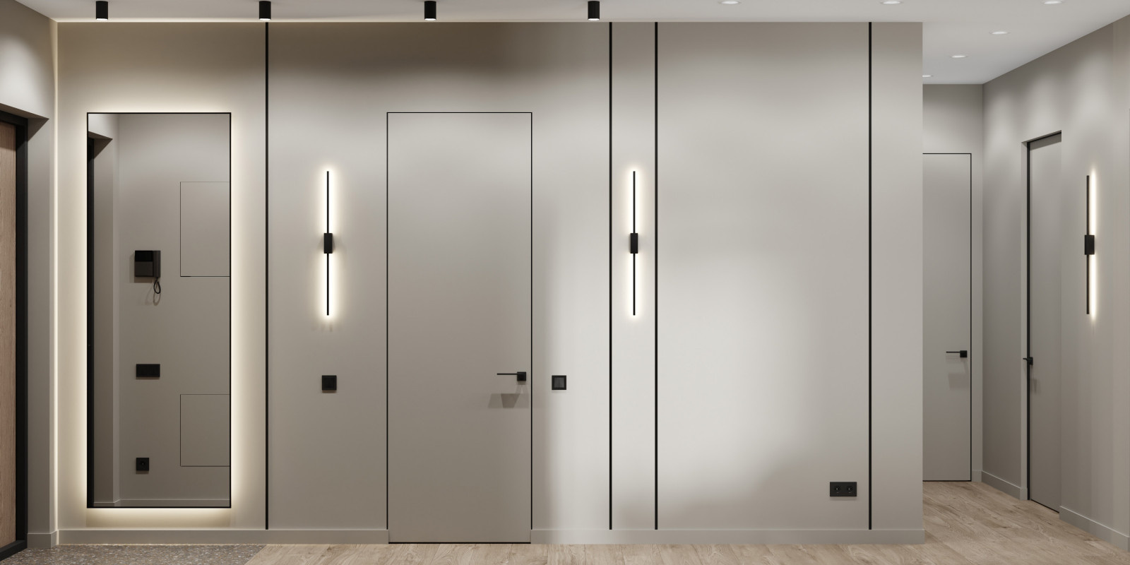 Дизайн-проект квартиры 73кв.м., Екатеринбург