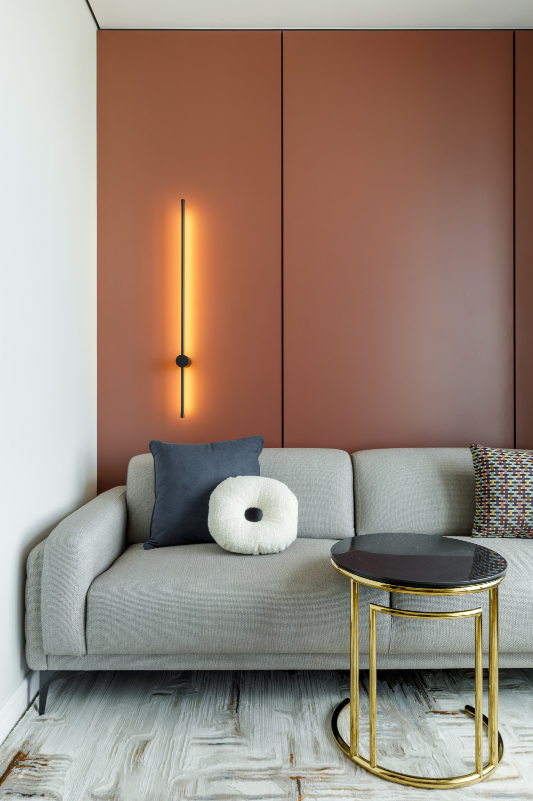 39 Комплексное интерьерное решение для квартиры в Москве (ЖК Chkalov)