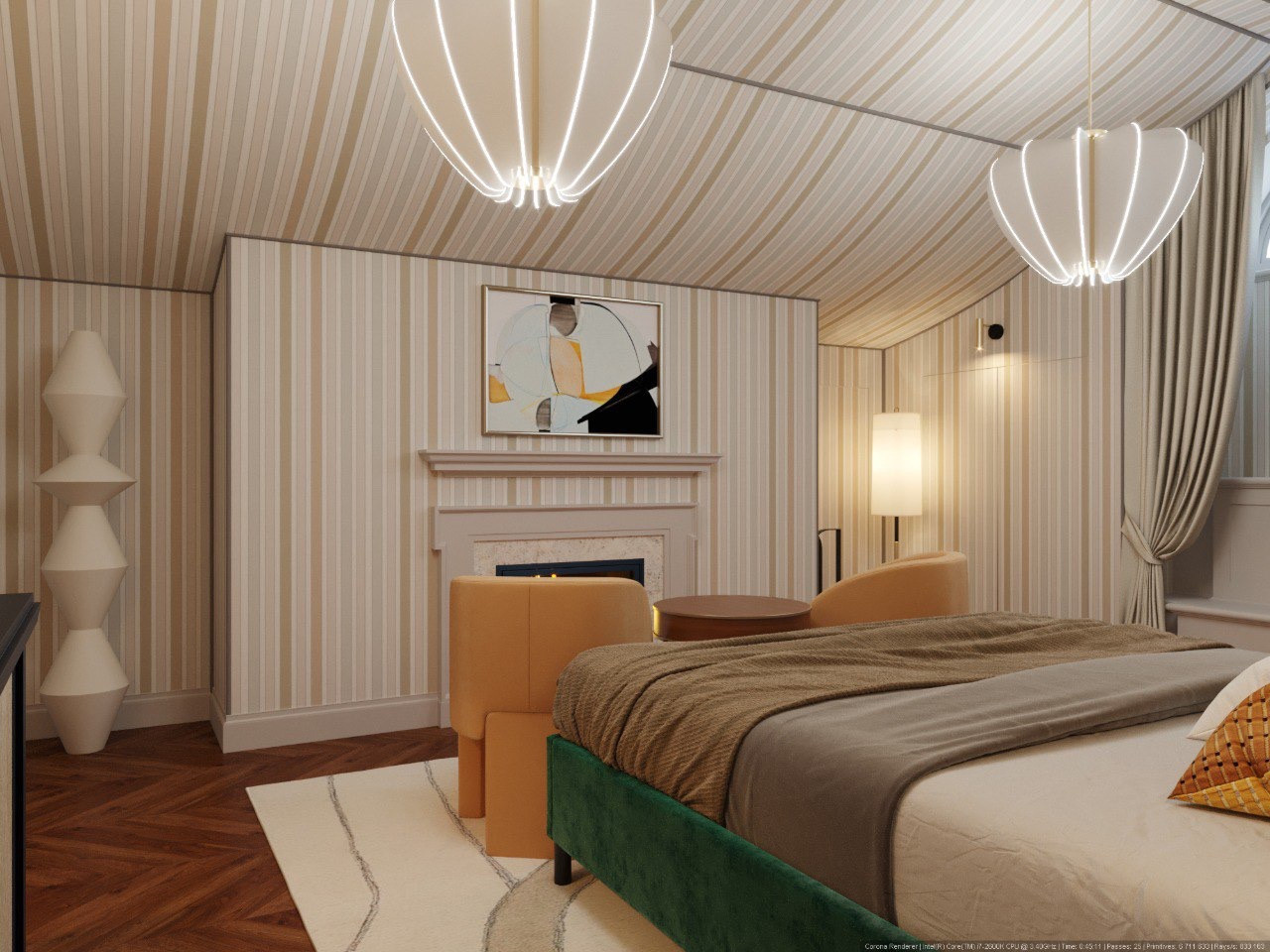 Обложка проекта: Interiors of historic house in Moscow