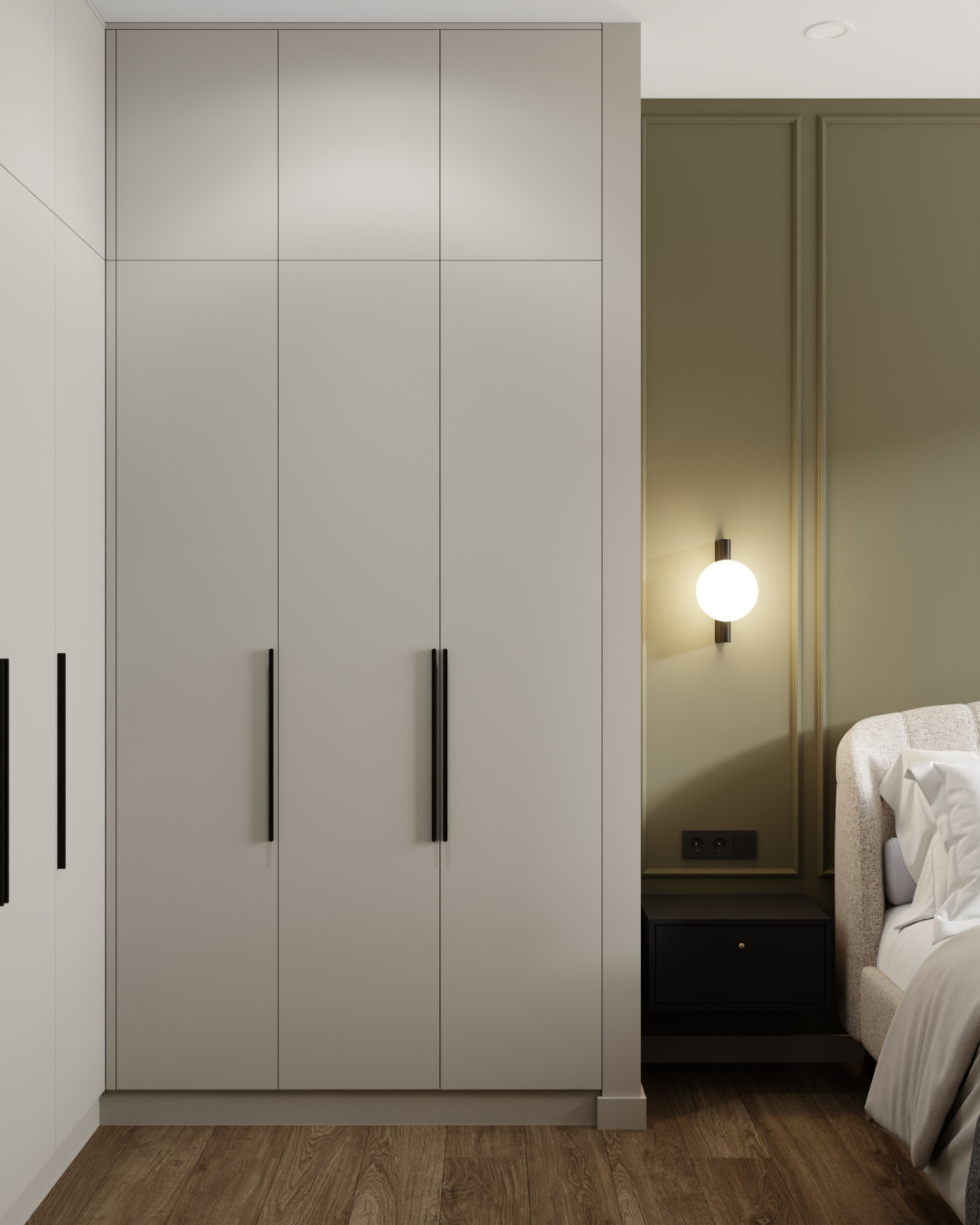 Дизайн-проект квартиры 76кв.м., Москва