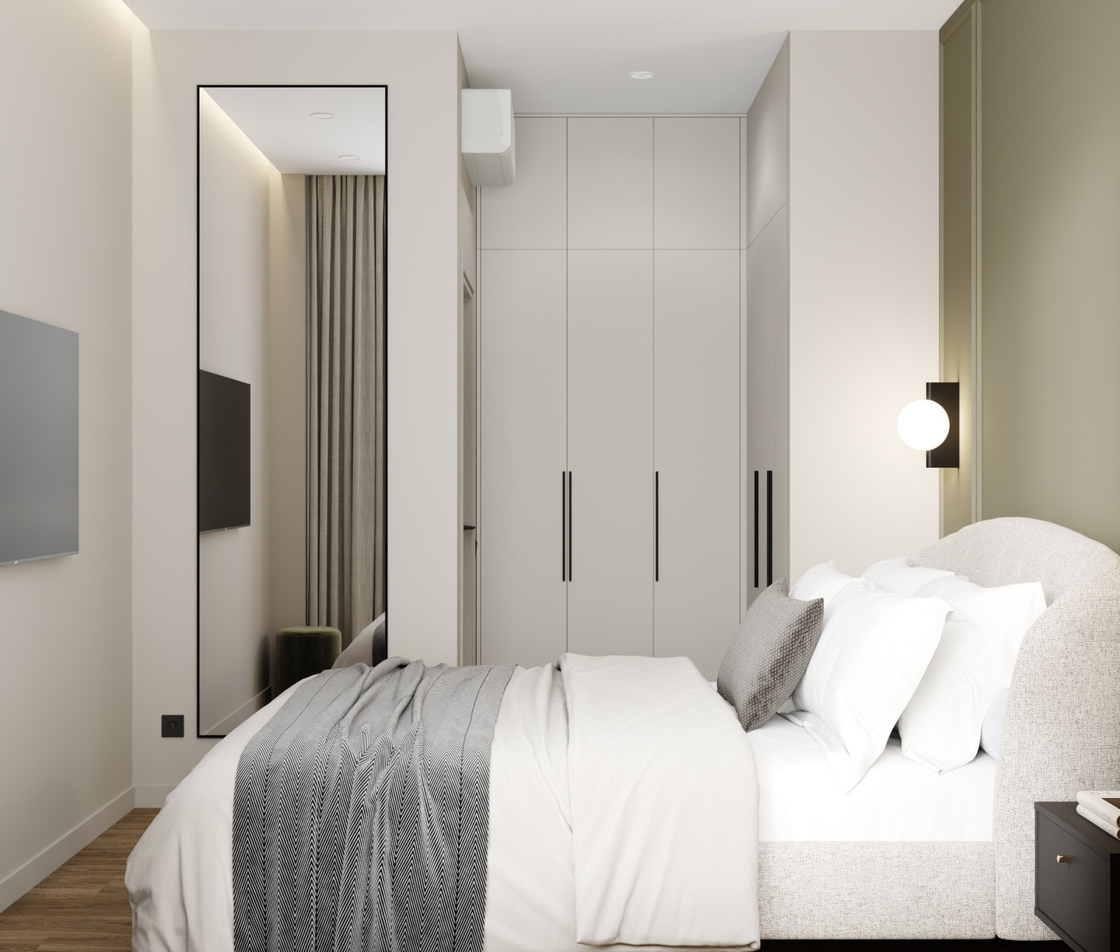 Дизайн-проект квартиры 76кв.м., Москва