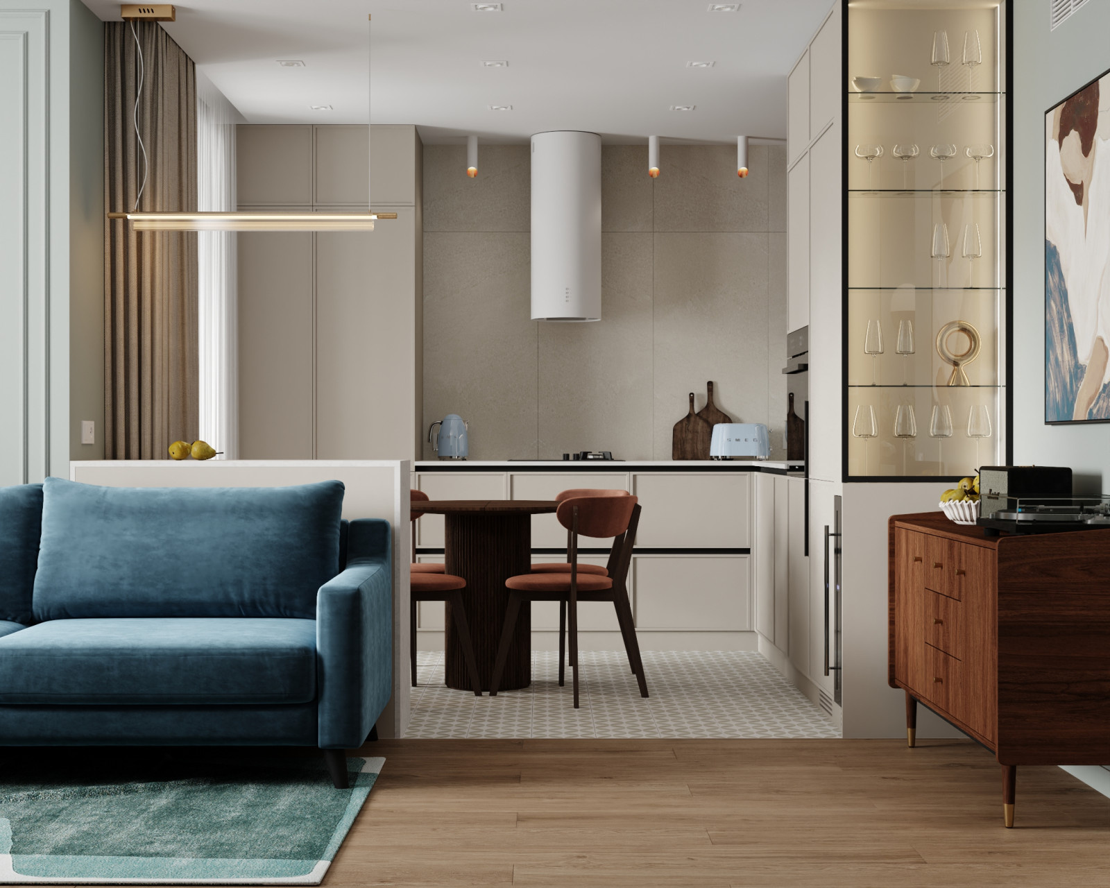 Обложка проекта: Дизайн-проект квартиры 51 кв.м., Ульяновск