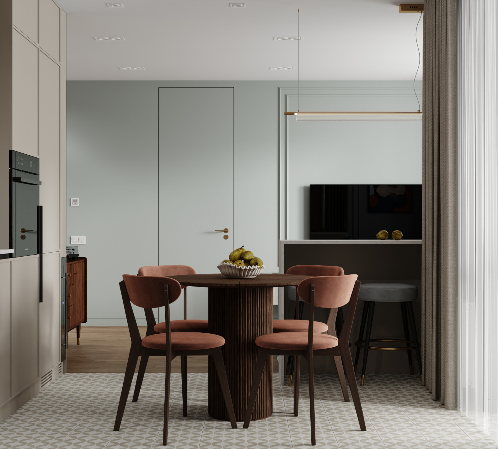 Дизайн-проект квартиры 51 кв.м., Ульяновск