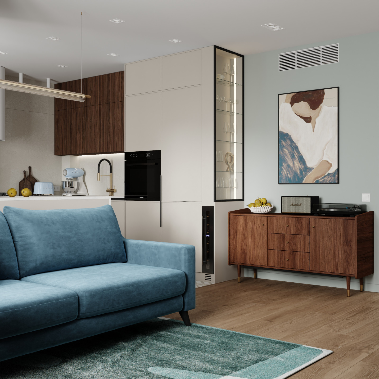 Дизайн-проект квартиры 51 кв.м., Ульяновск