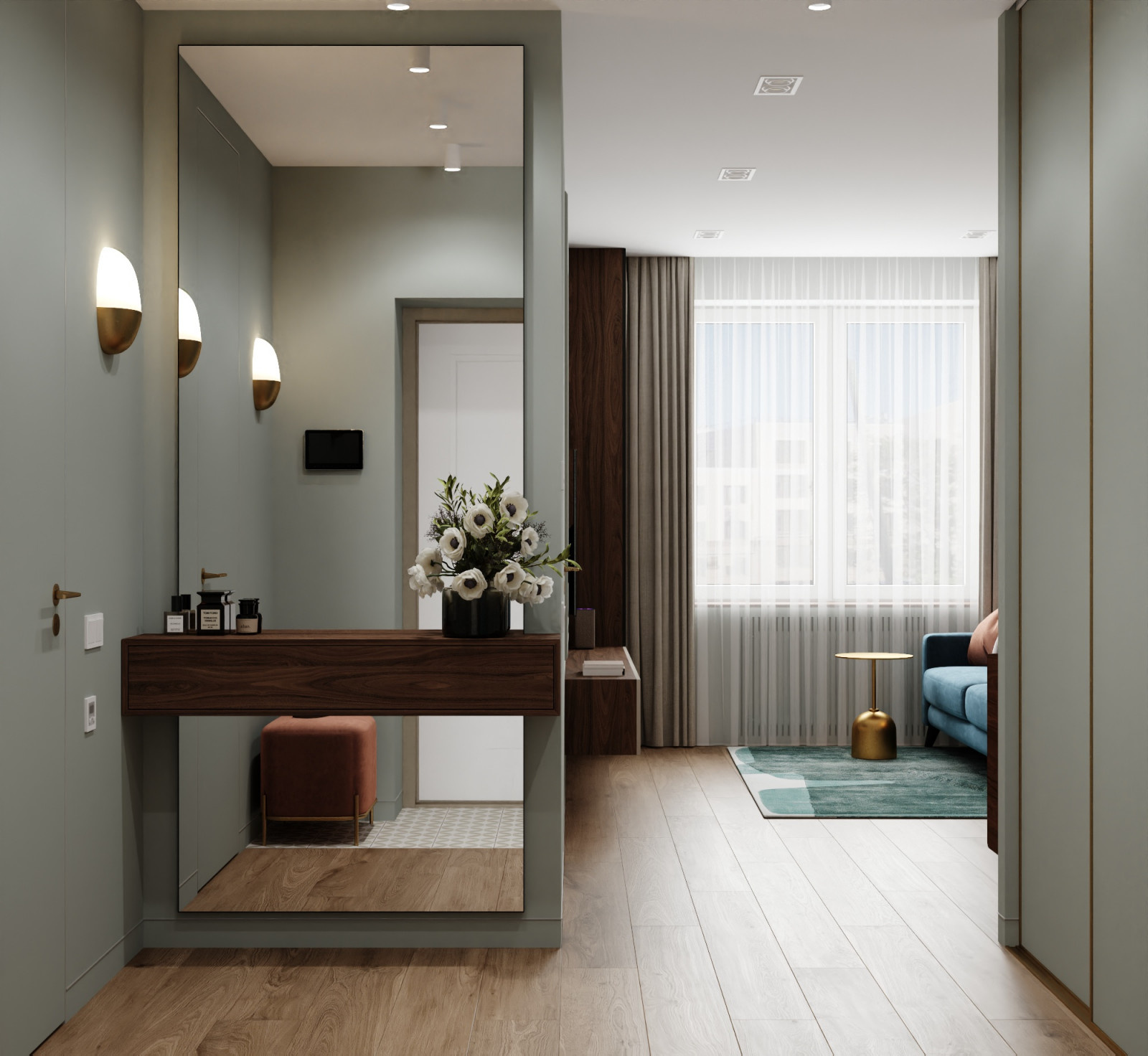 Дизайн-проект квартиры 51 кв.м., Ульяновск