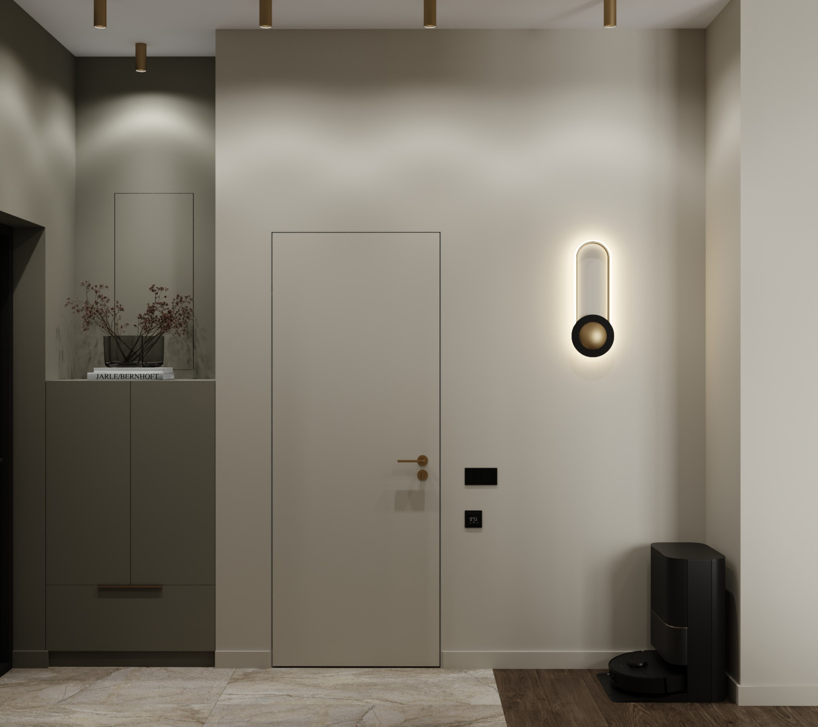 Дизайн-проект квартиры 80кв.м., ЖК Шагал, Москва