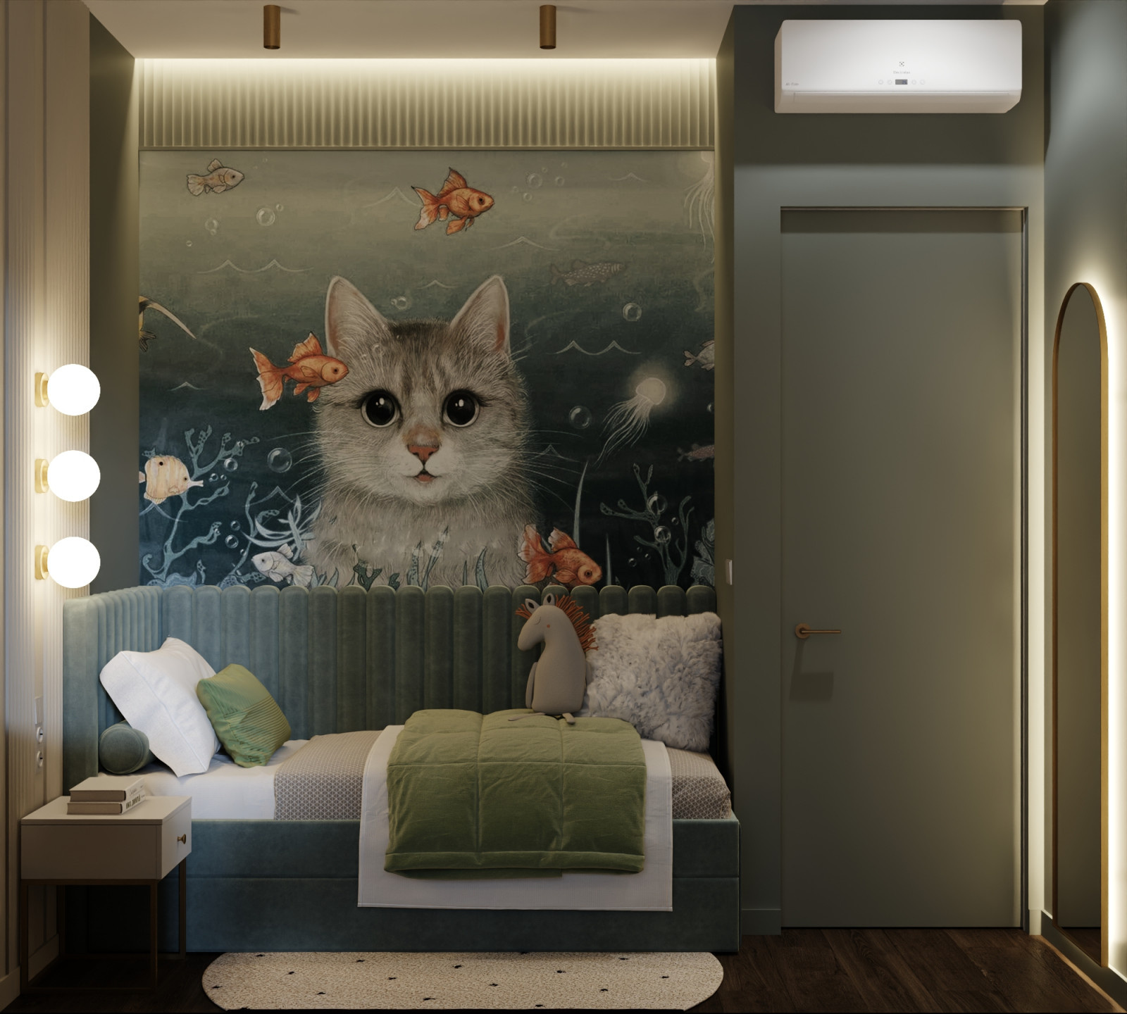 Дизайн-проект квартиры 80кв.м., ЖК Шагал, Москва