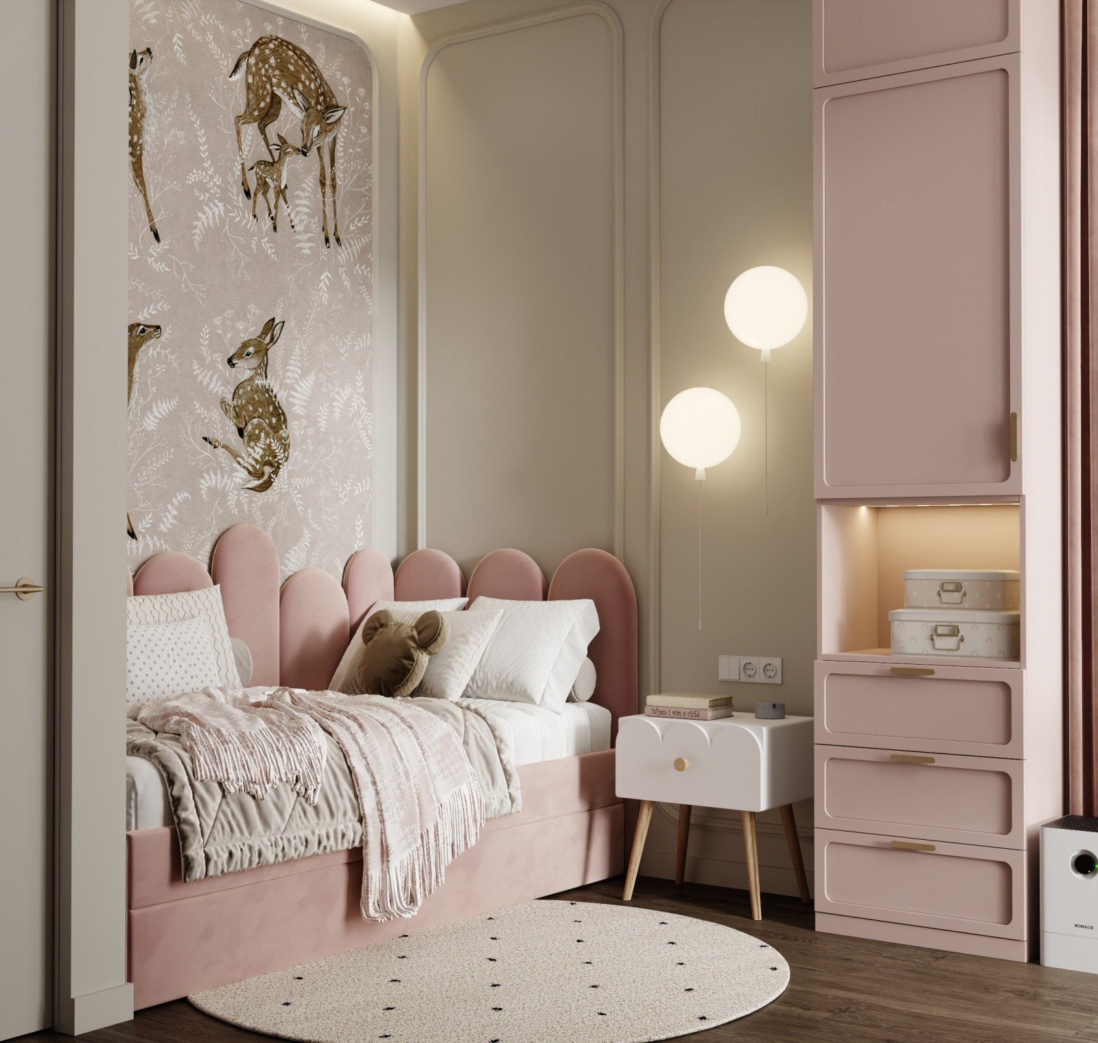 Дизайн-проект квартиры 80кв.м., ЖК Шагал, Москва