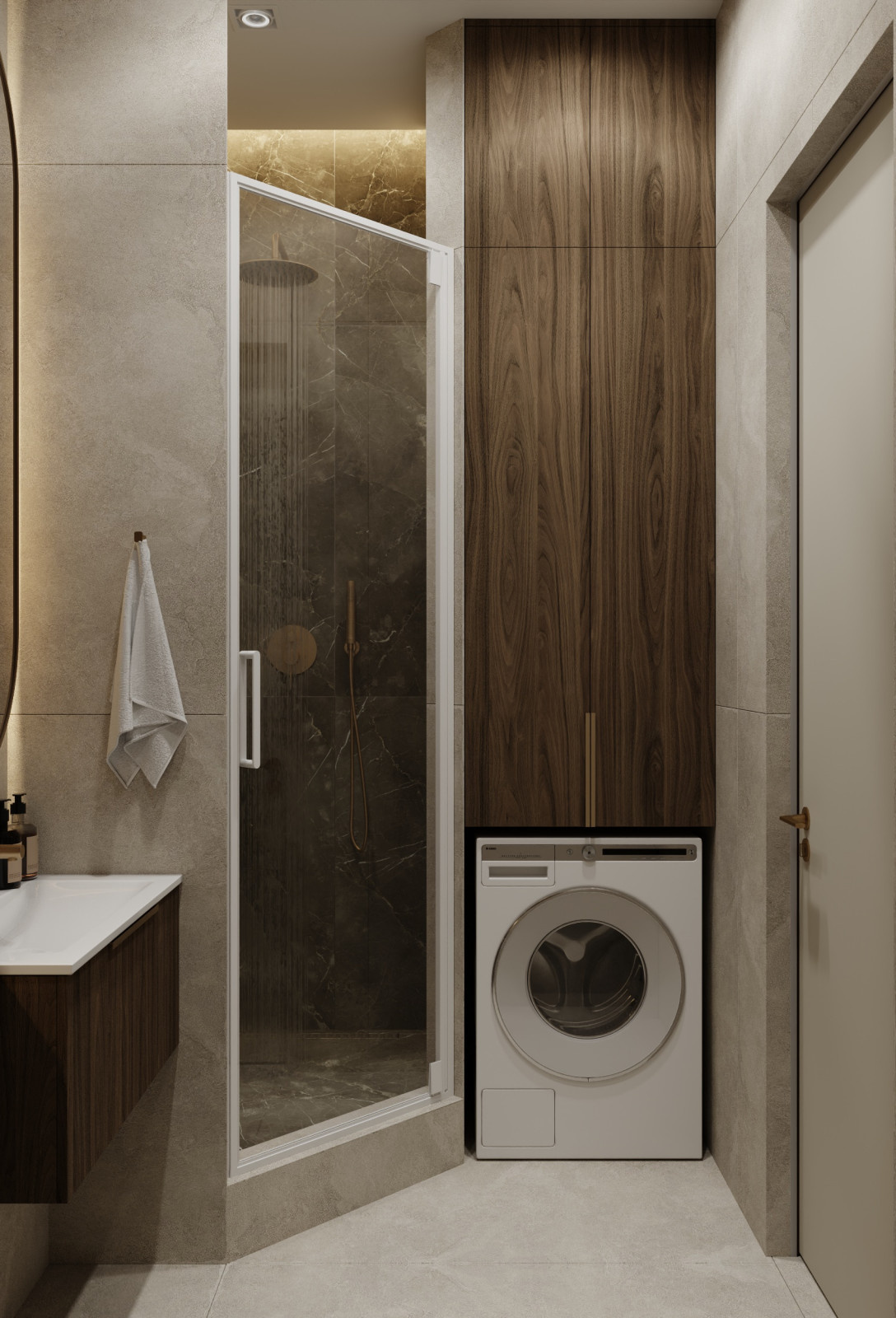 Дизайн-проект квартиры 80кв.м., ЖК Шагал, Москва