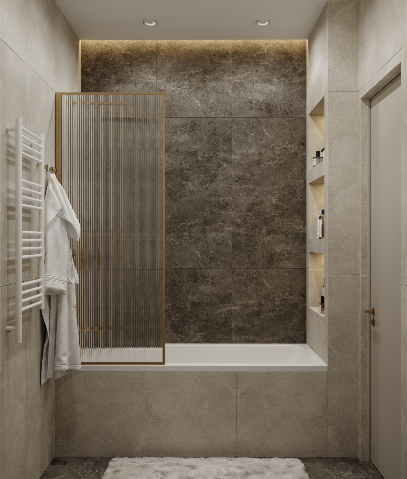 Дизайн-проект квартиры 80кв.м., ЖК Шагал, Москва