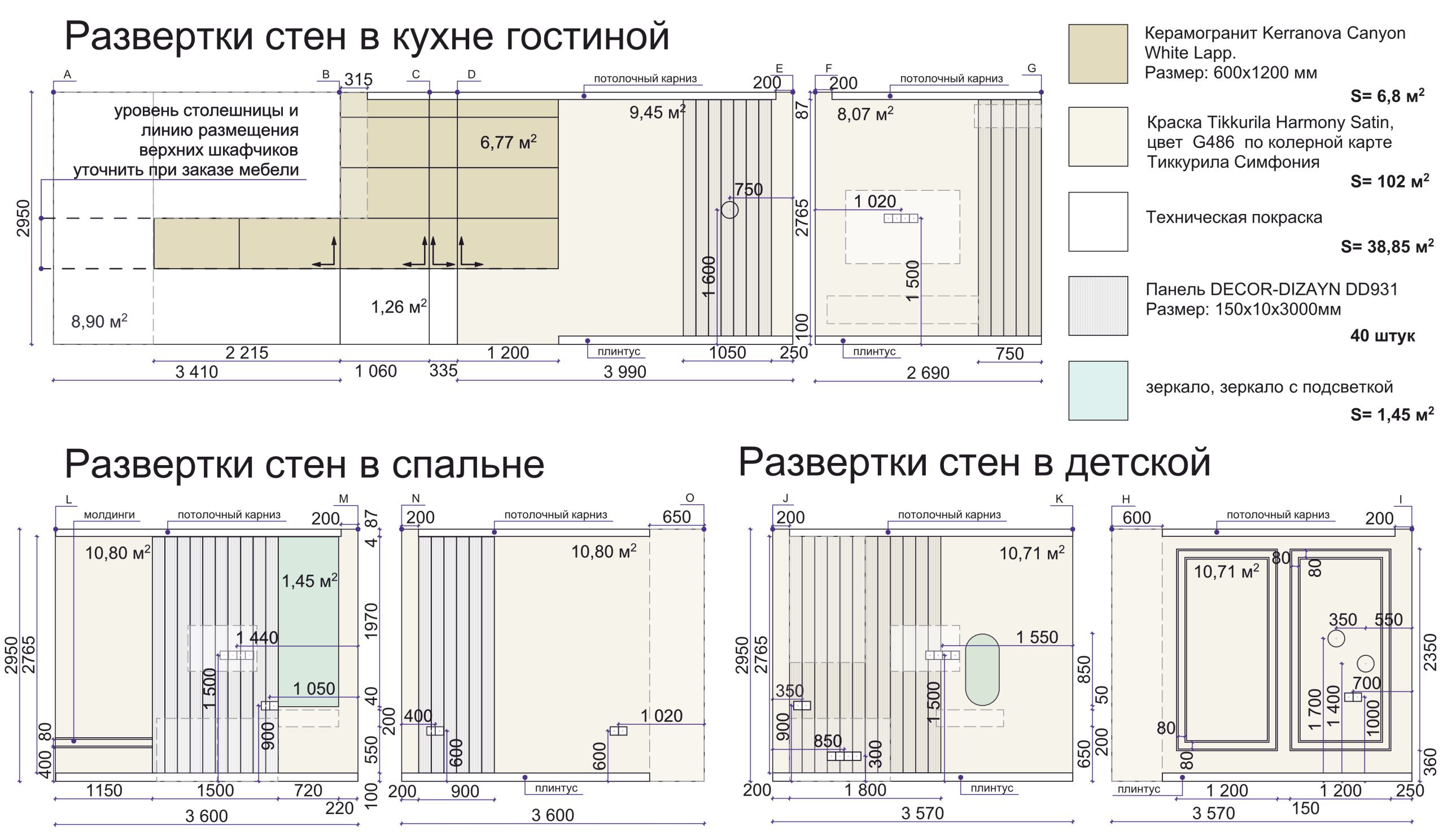 Примеры рабочих чертежей