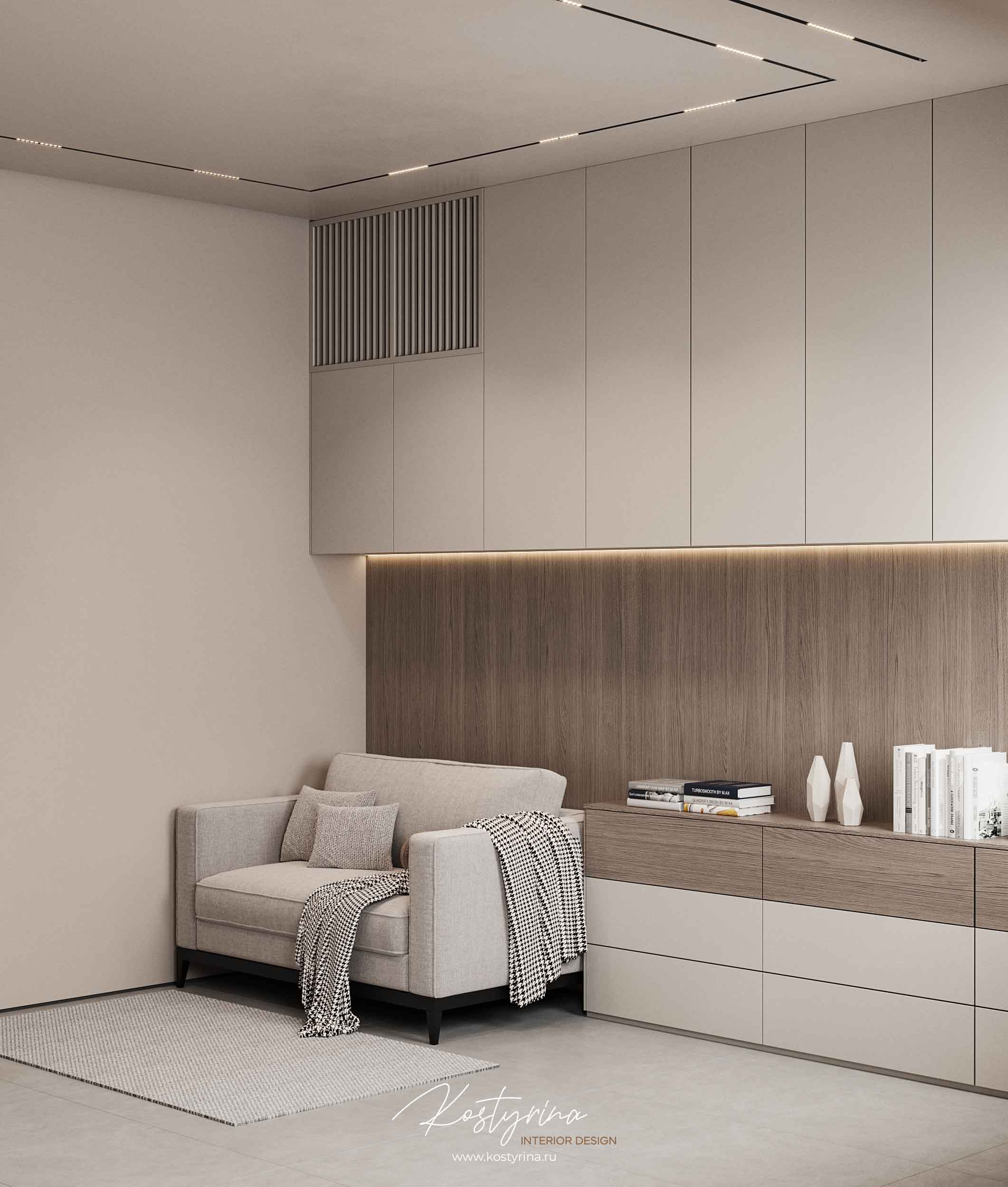 Квартира в современном стиле в ЖК Headliner 125м²
