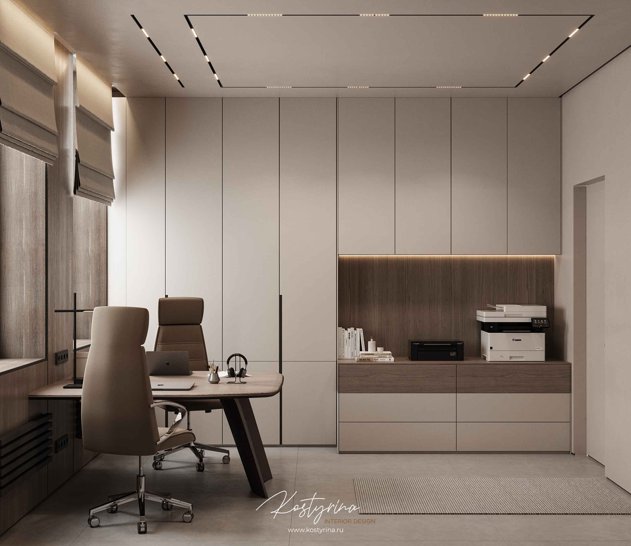 Квартира в современном стиле в ЖК Headliner 125м²