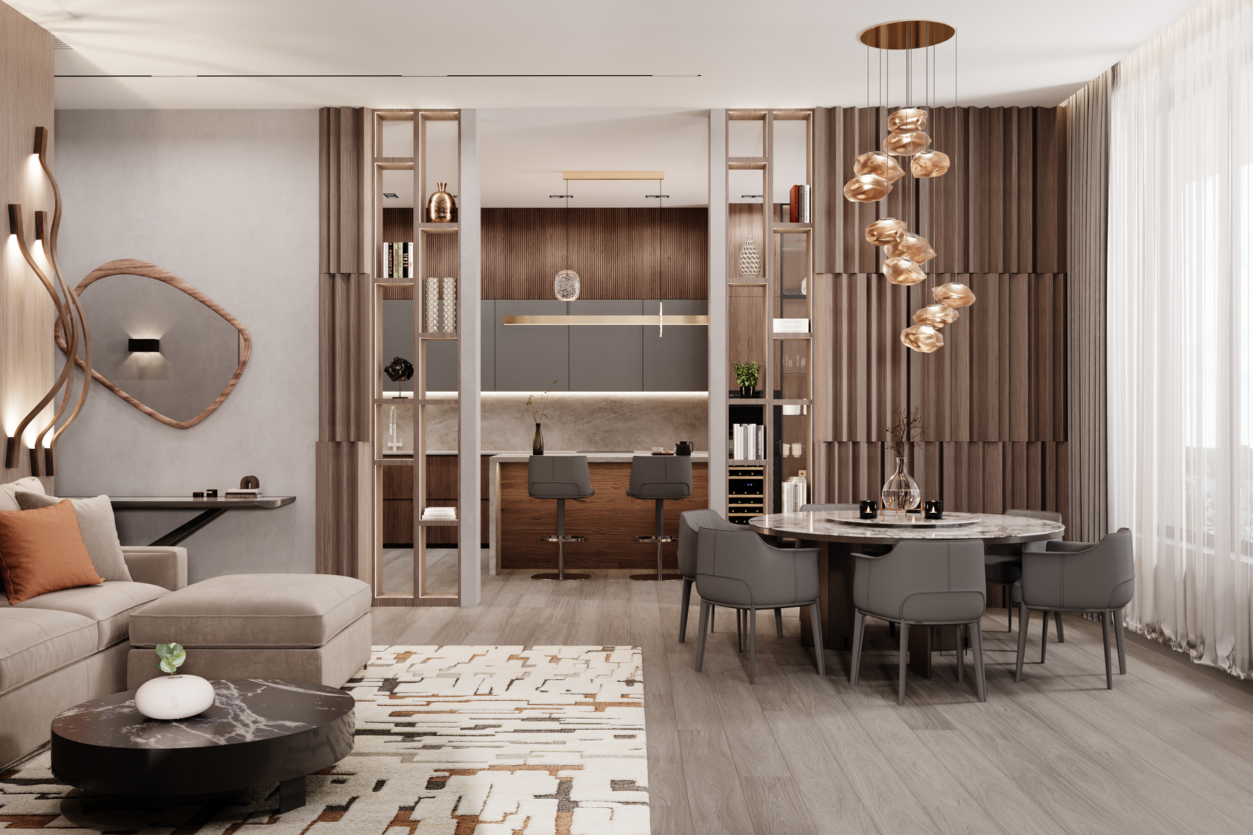 Обложка проекта: Квартира 190 м² в ЖК Река