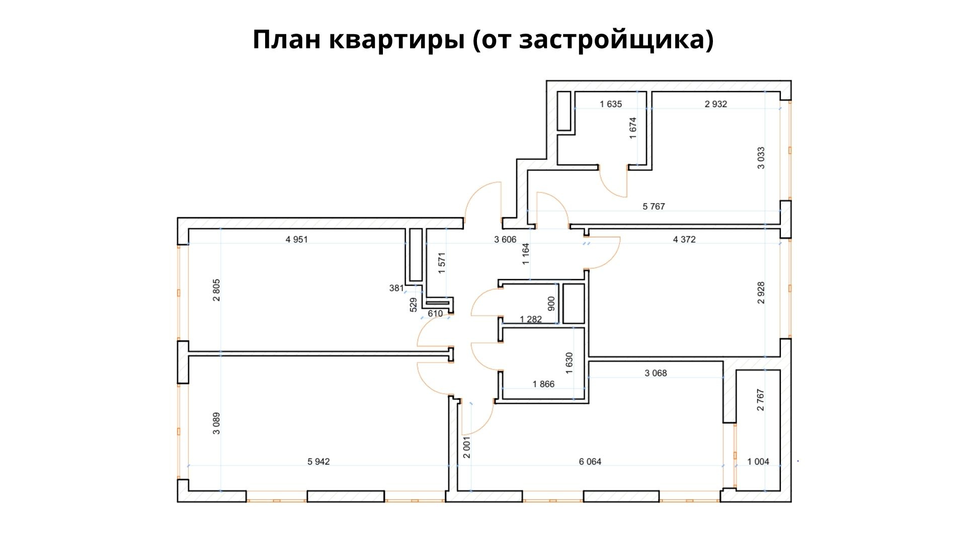 Квартира 94 м2 в "Level Лесной"