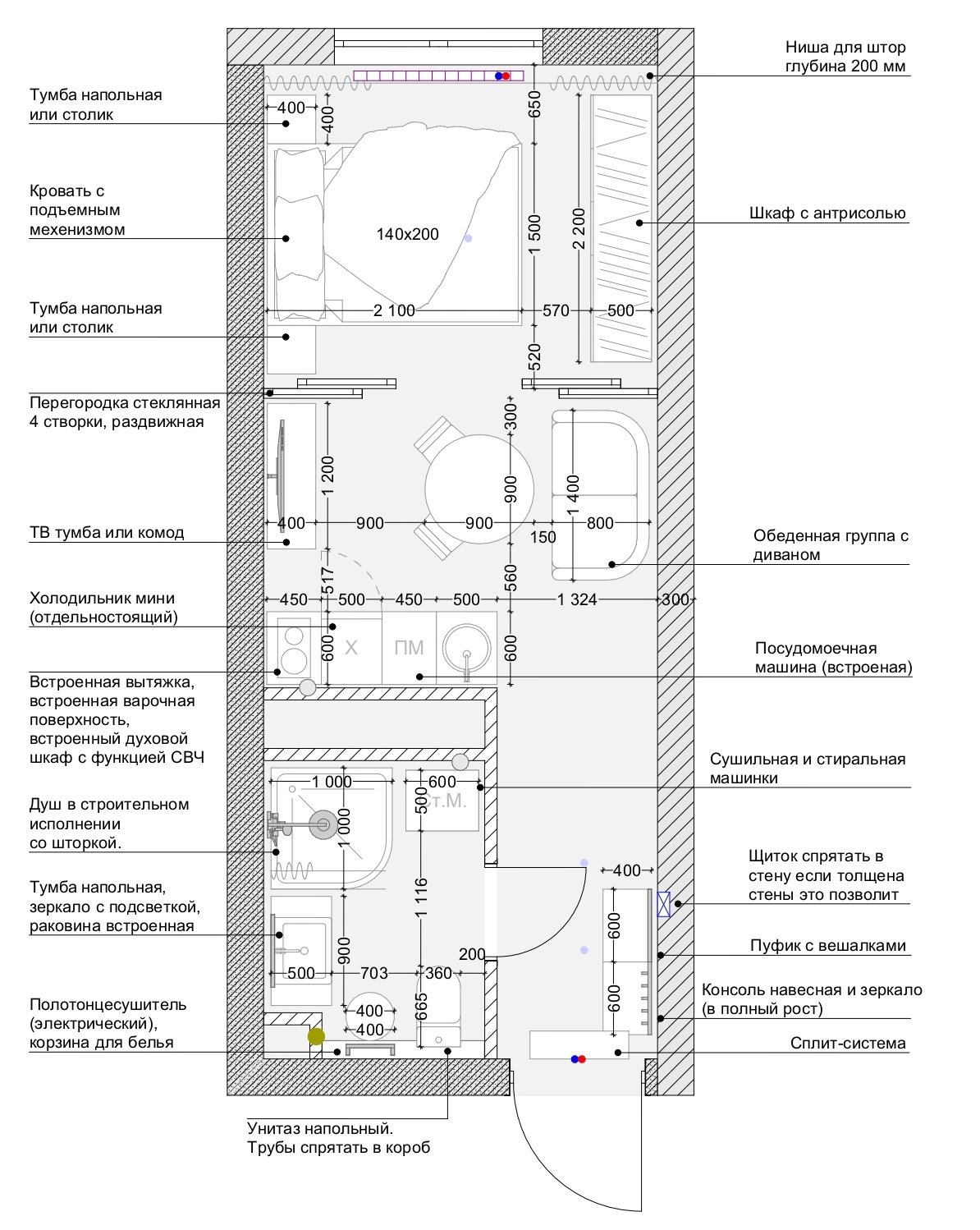 Обложка проекта: Планировочное решение для квартир, домов, офисов