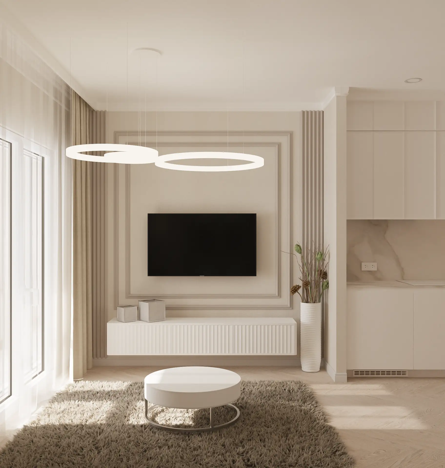 Современная элегантность. (47 м²)