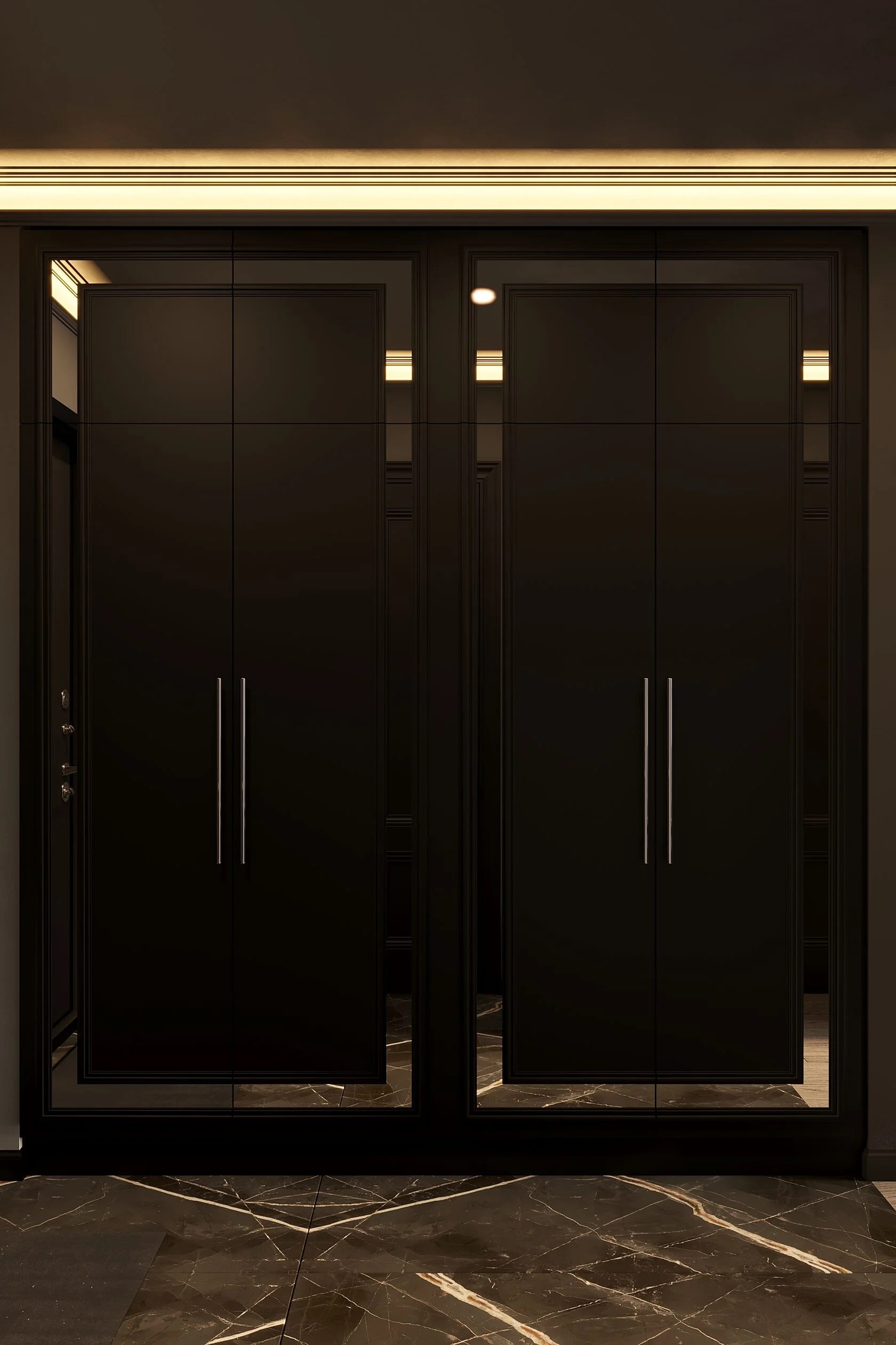 Брутальный интерьер 80 м²