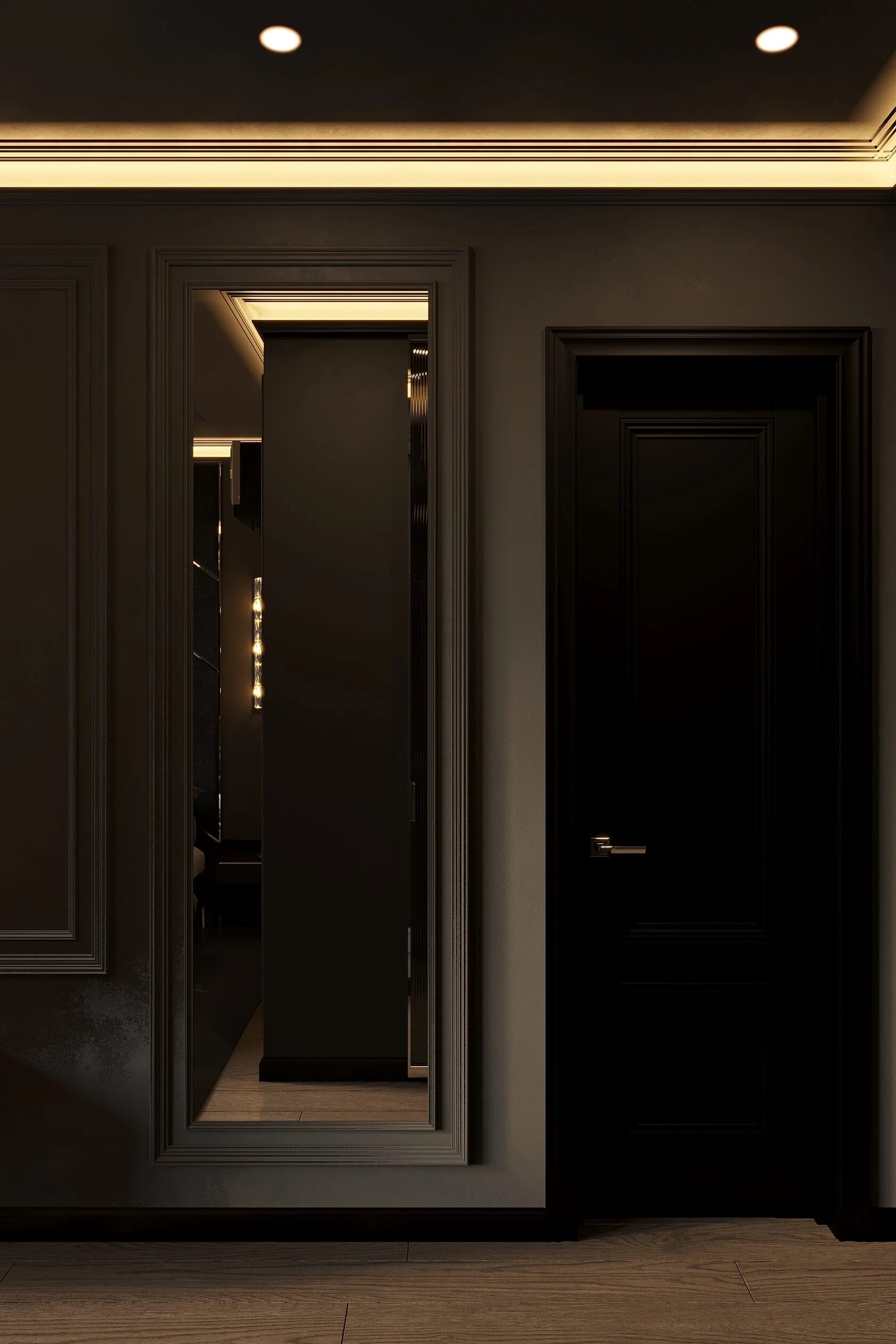 Брутальный интерьер 80 м²