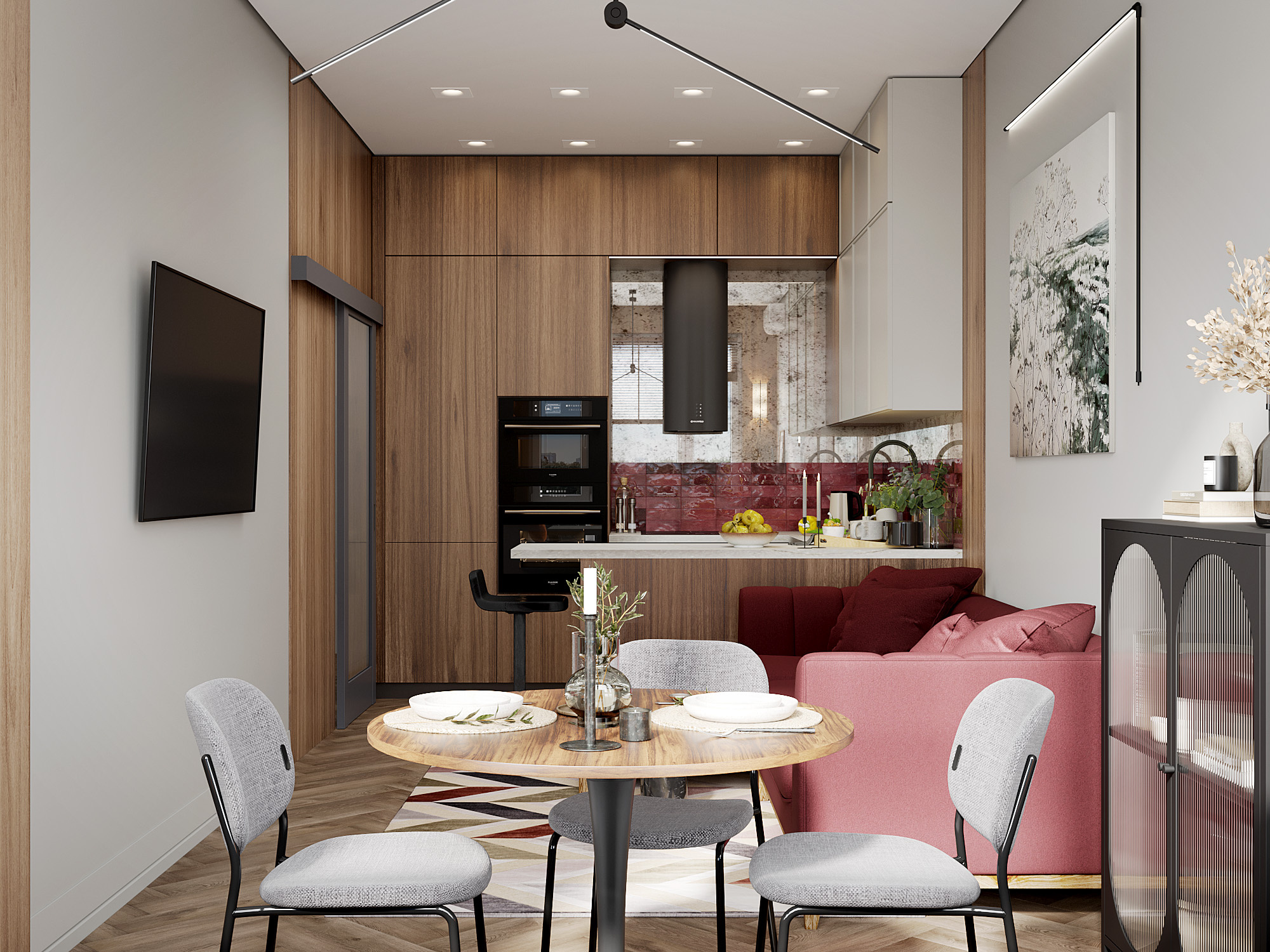 Квартира в парке. ЖК "Зорге Премьер"