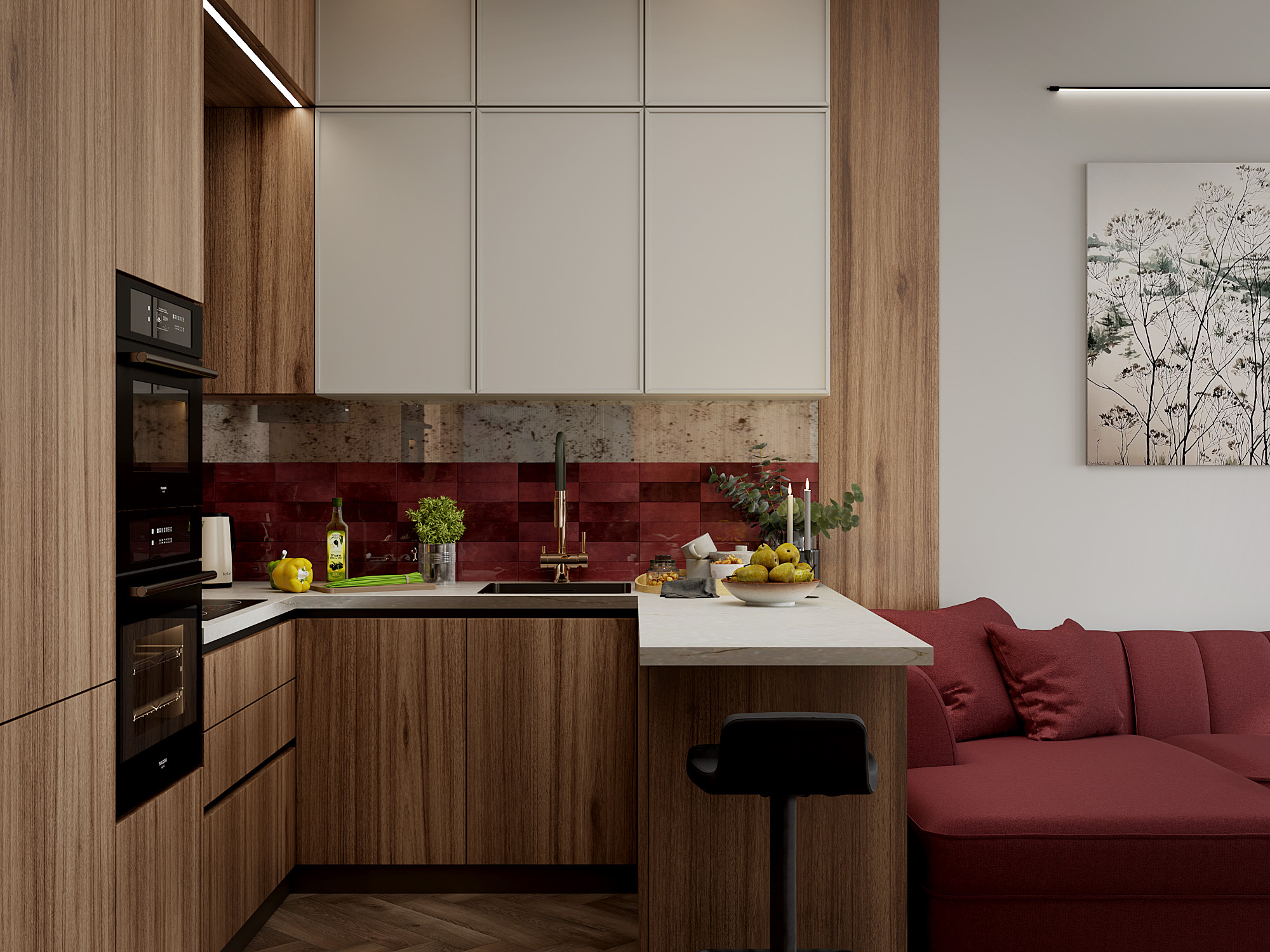 Квартира в парке. ЖК "Зорге Премьер"