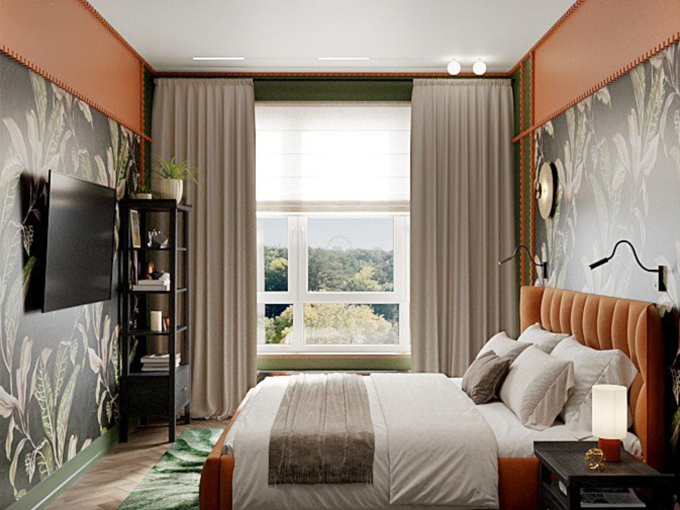 Обложка проекта: Квартира в парке. ЖК "Зорге Премьер"