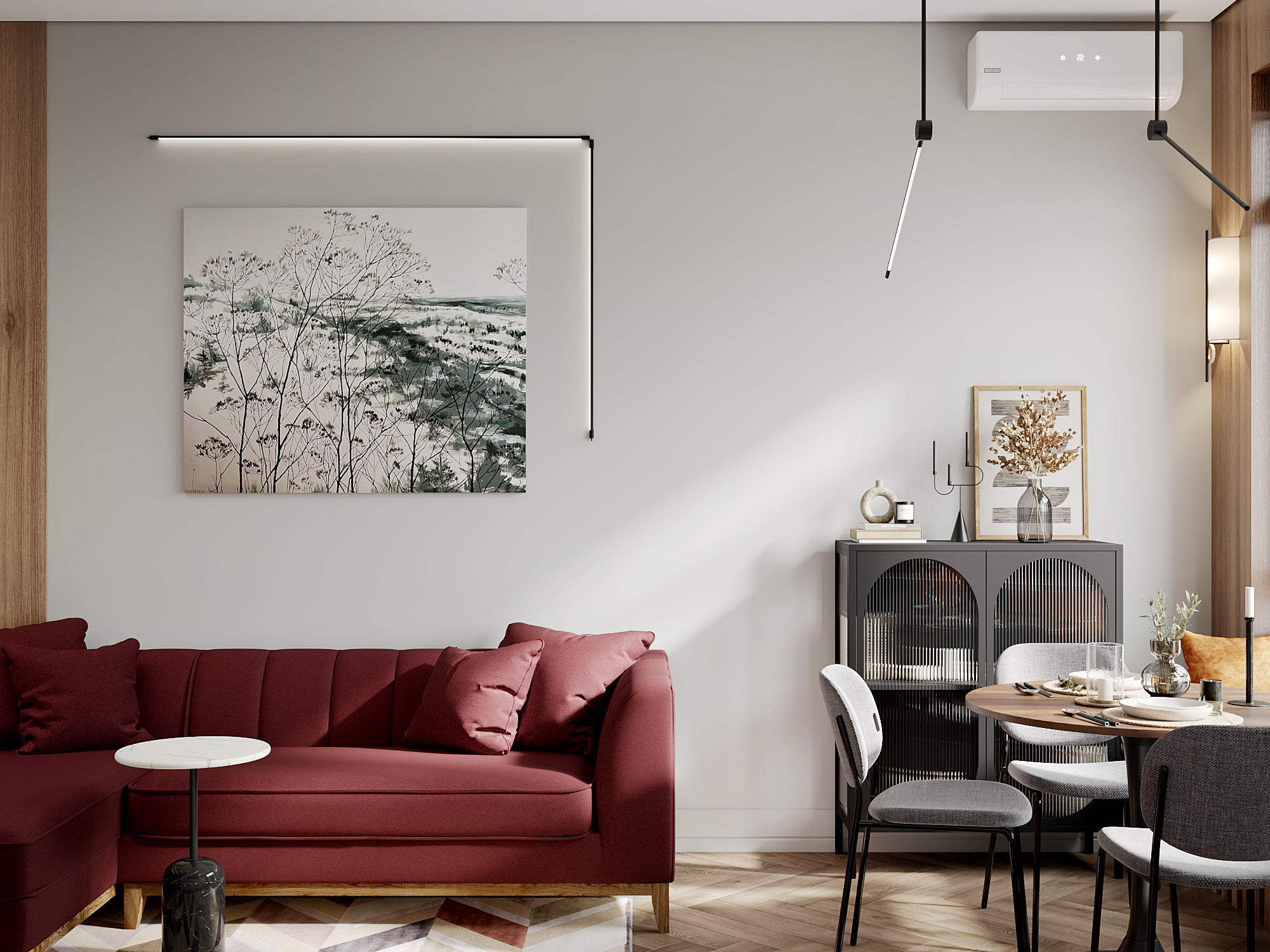 Квартира в парке. ЖК "Зорге Премьер"