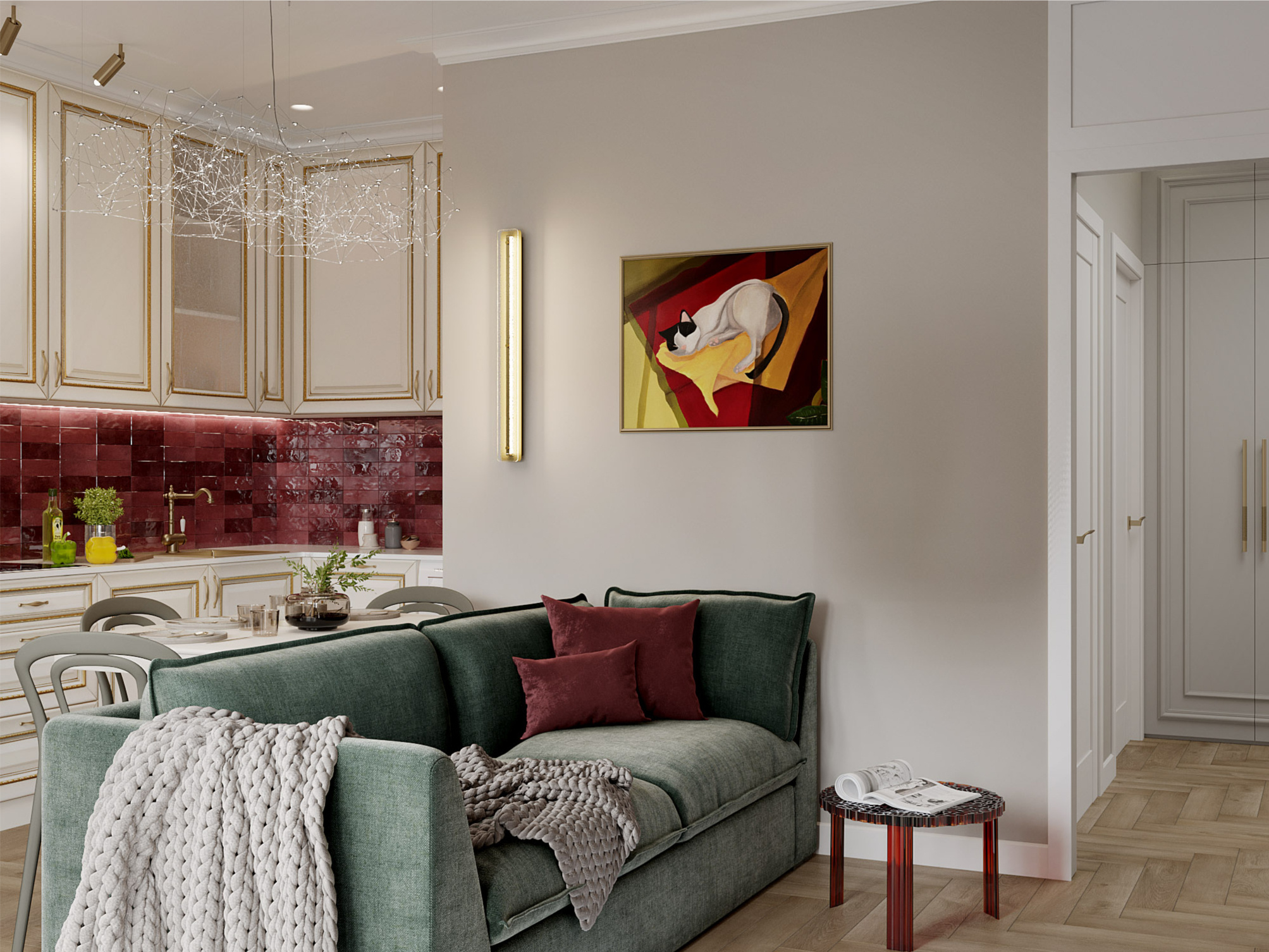 Обложка проекта: Квартира в Санкт-Петербурге. 2025