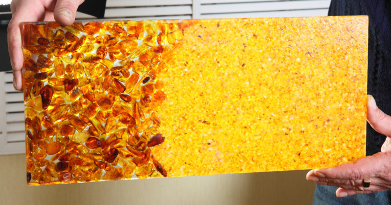 Interior design (Amber tiles)