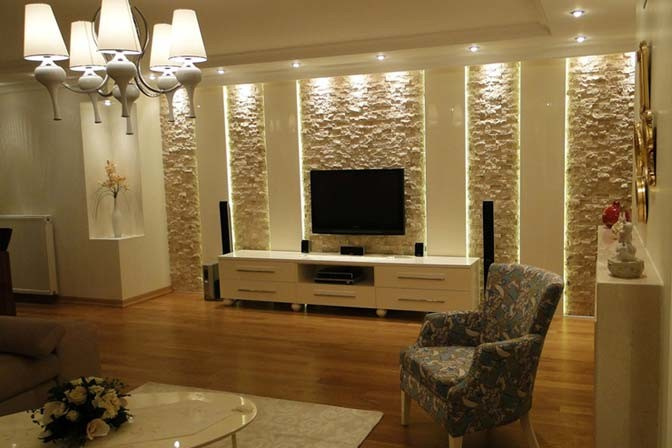 Travertine wall coveerings
