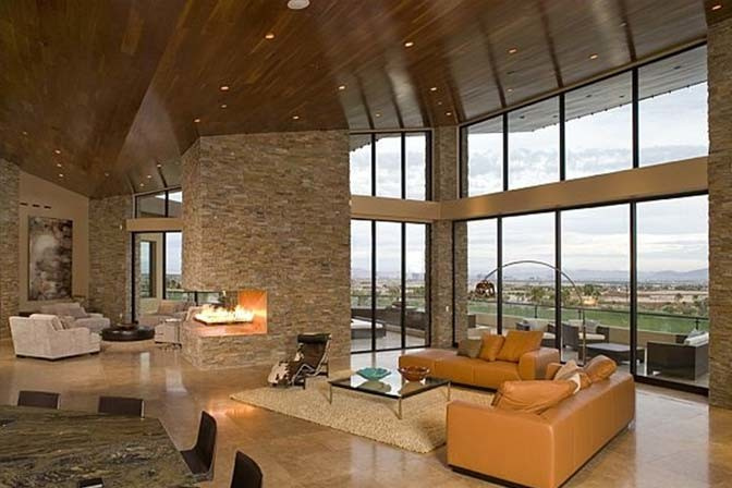 Travertine wall coveerings