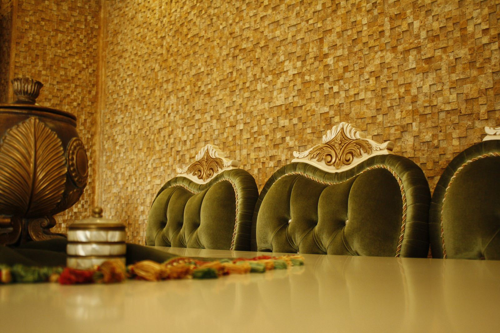 Travertine wall coveerings