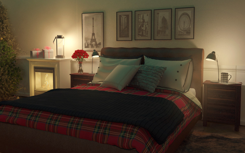Scandinavian style for the bedroom
