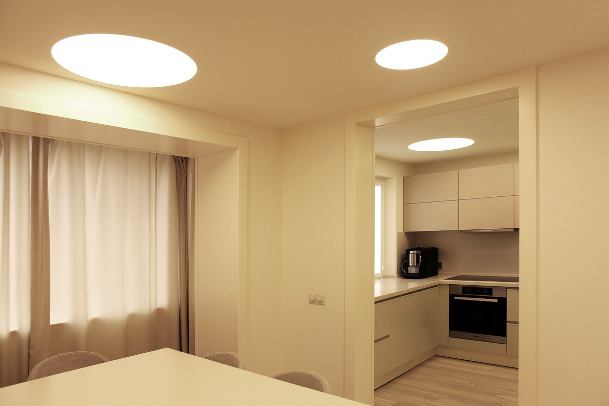 Neutral, Modern-Minimalist Apartment