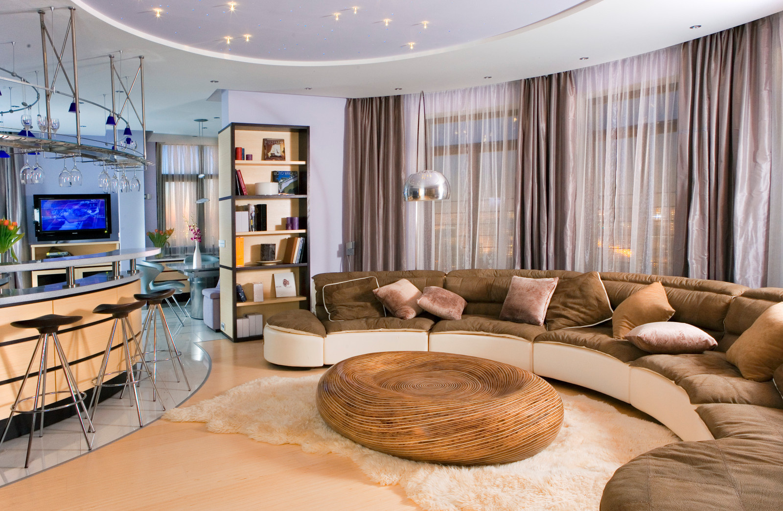 Blue Penthouse in Moscow