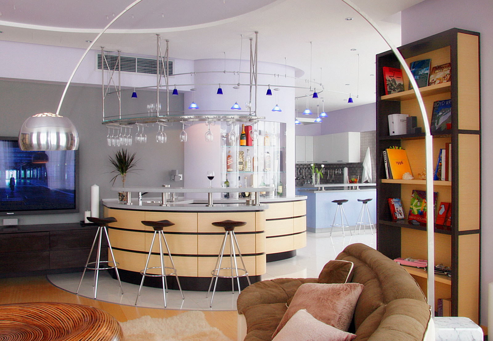 Blue Penthouse in Moscow
