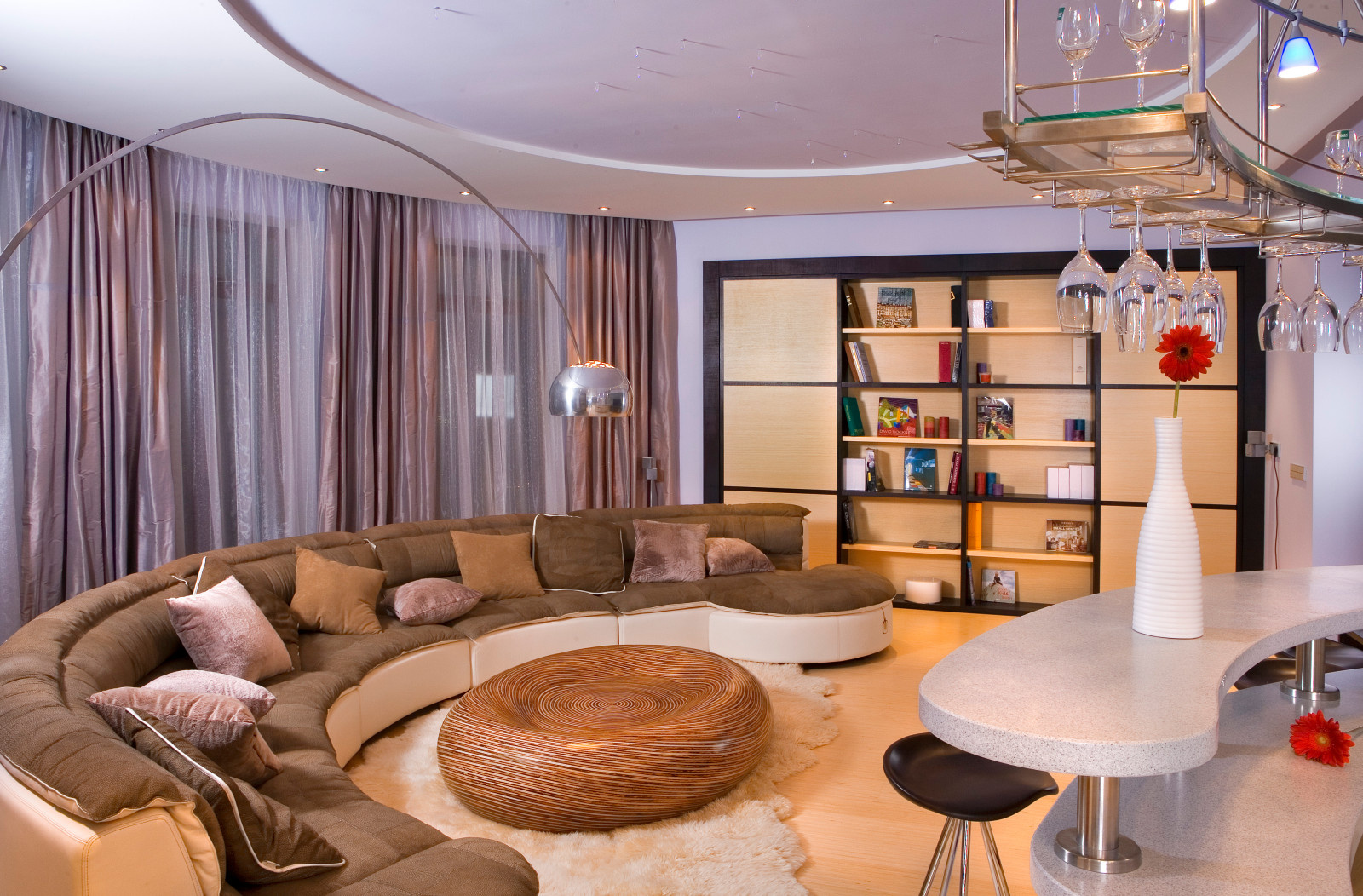 Blue Penthouse in Moscow