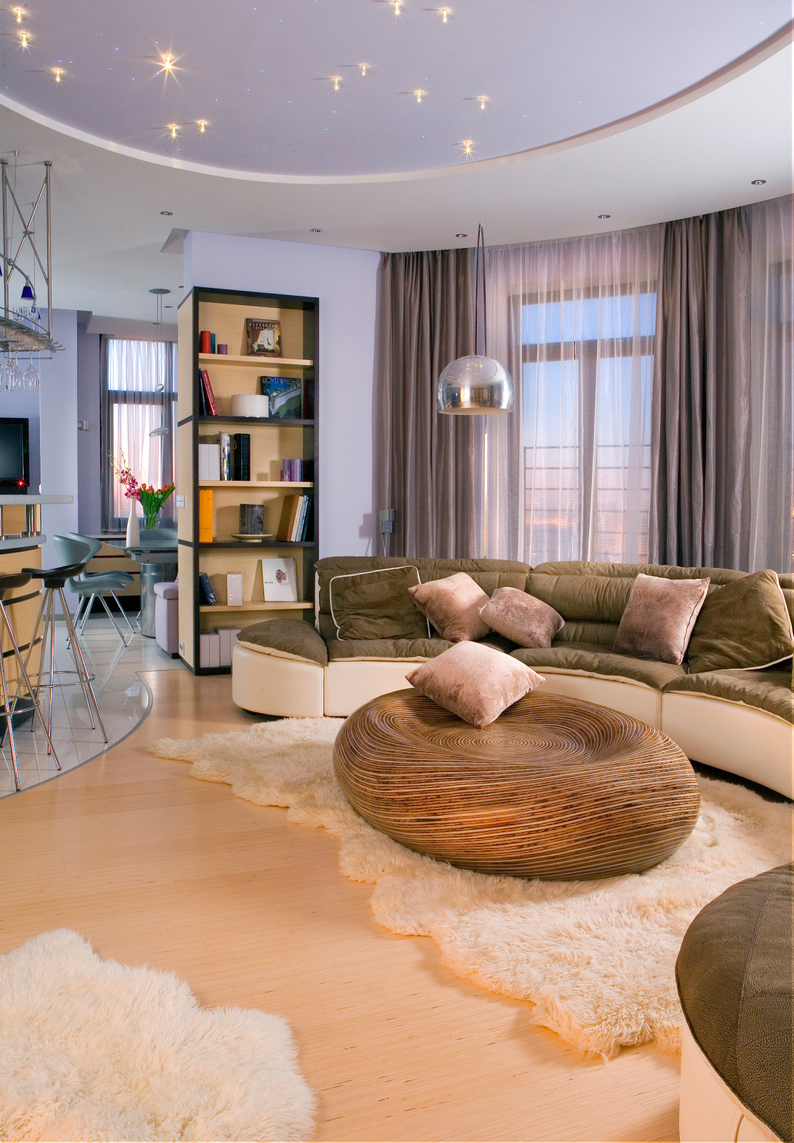 Blue Penthouse in Moscow