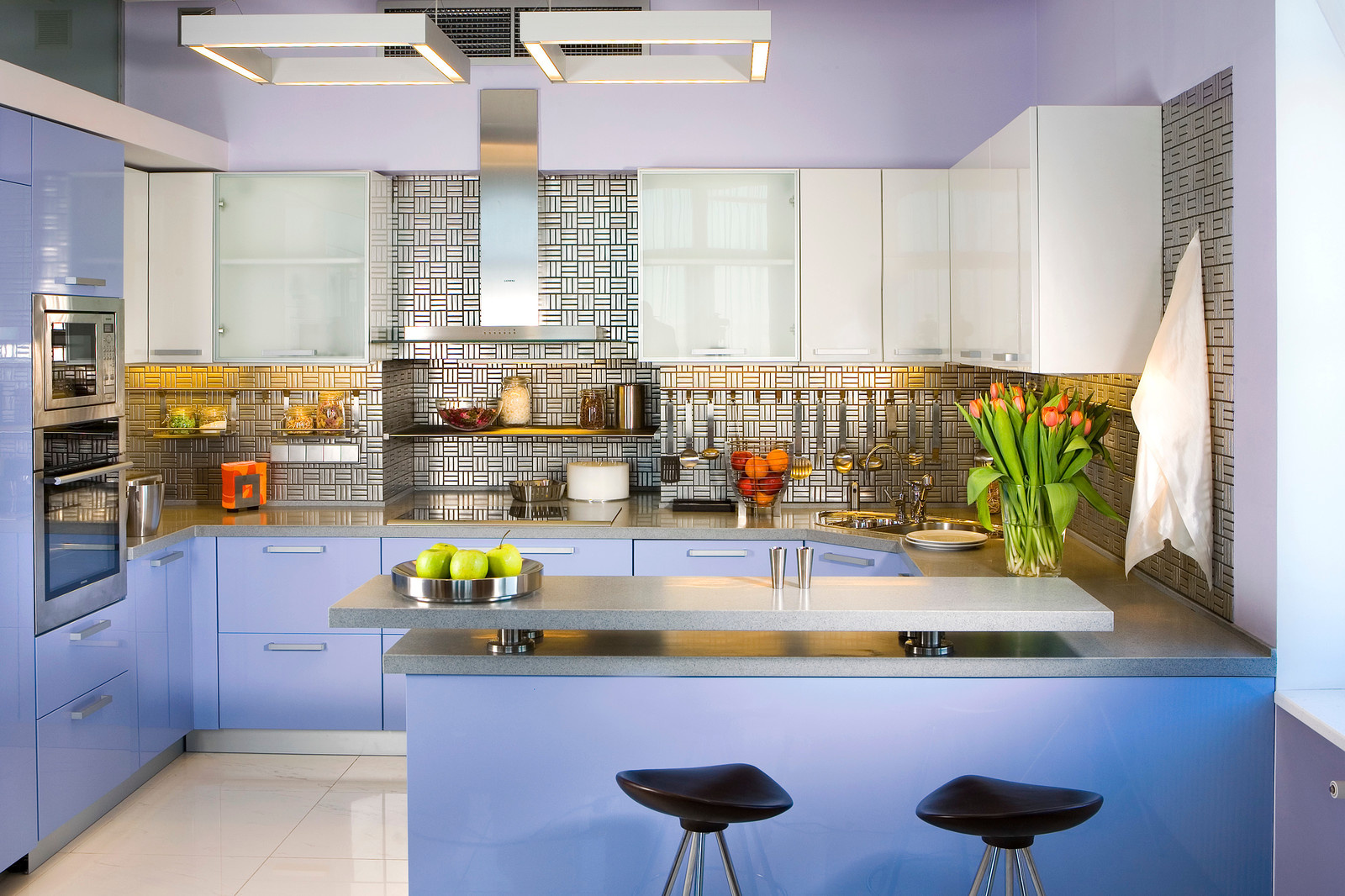 Blue Penthouse in Moscow