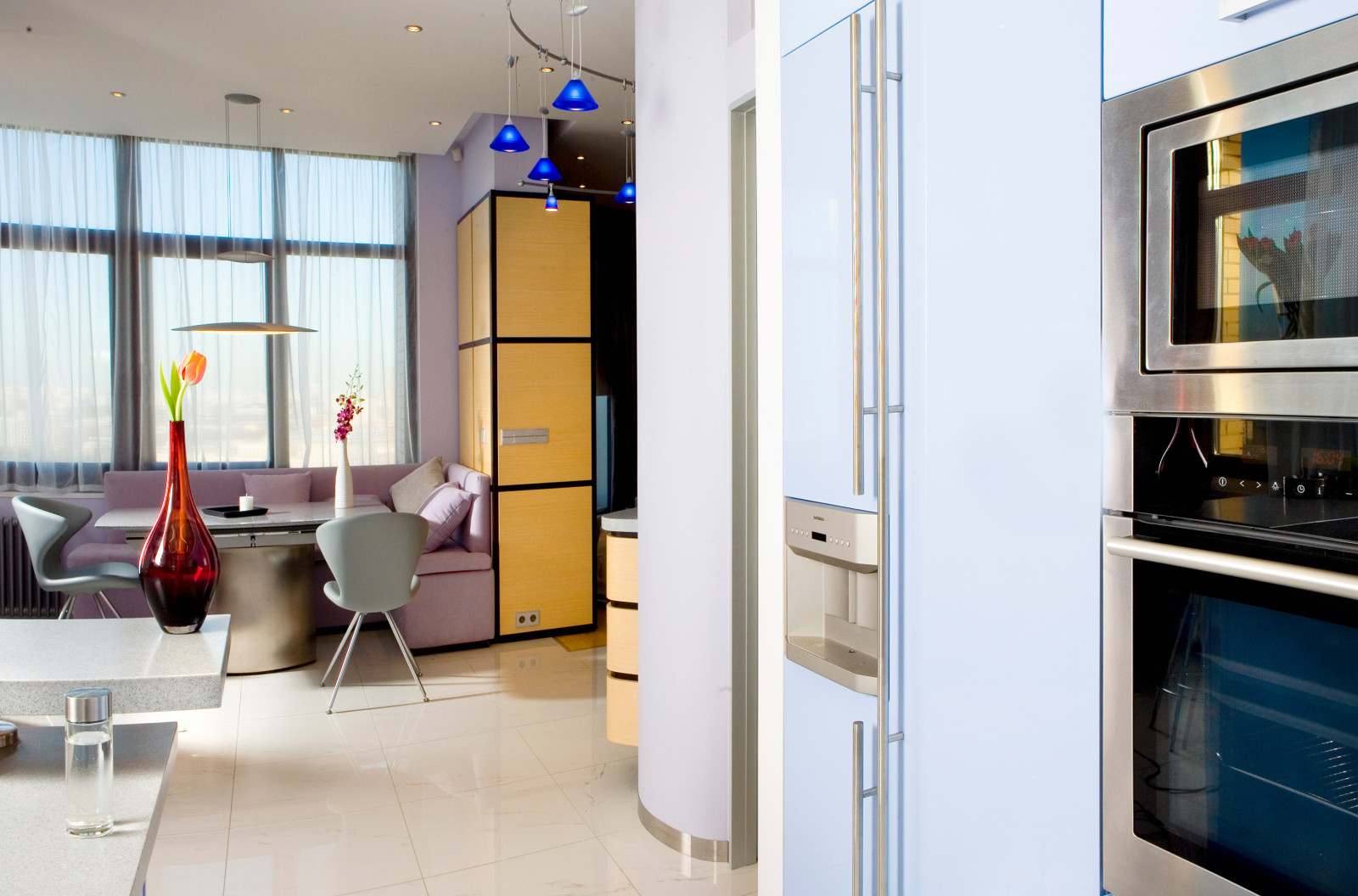 Blue Penthouse in Moscow