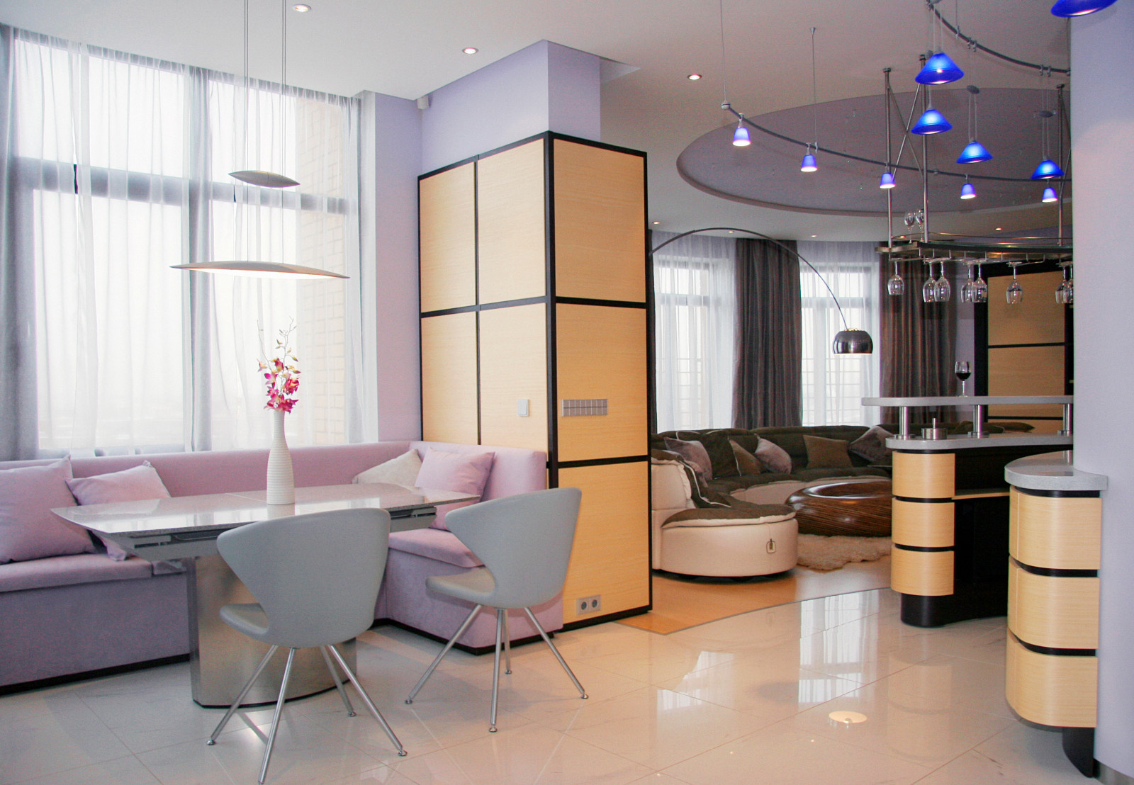 Blue Penthouse in Moscow