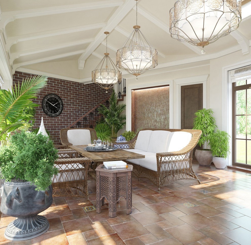 Зимний сад в частном доме