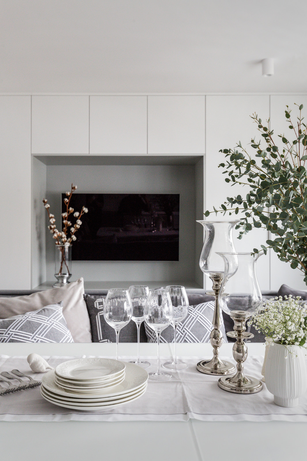 Квартира в современном стиле. #burddesign_white_apartment